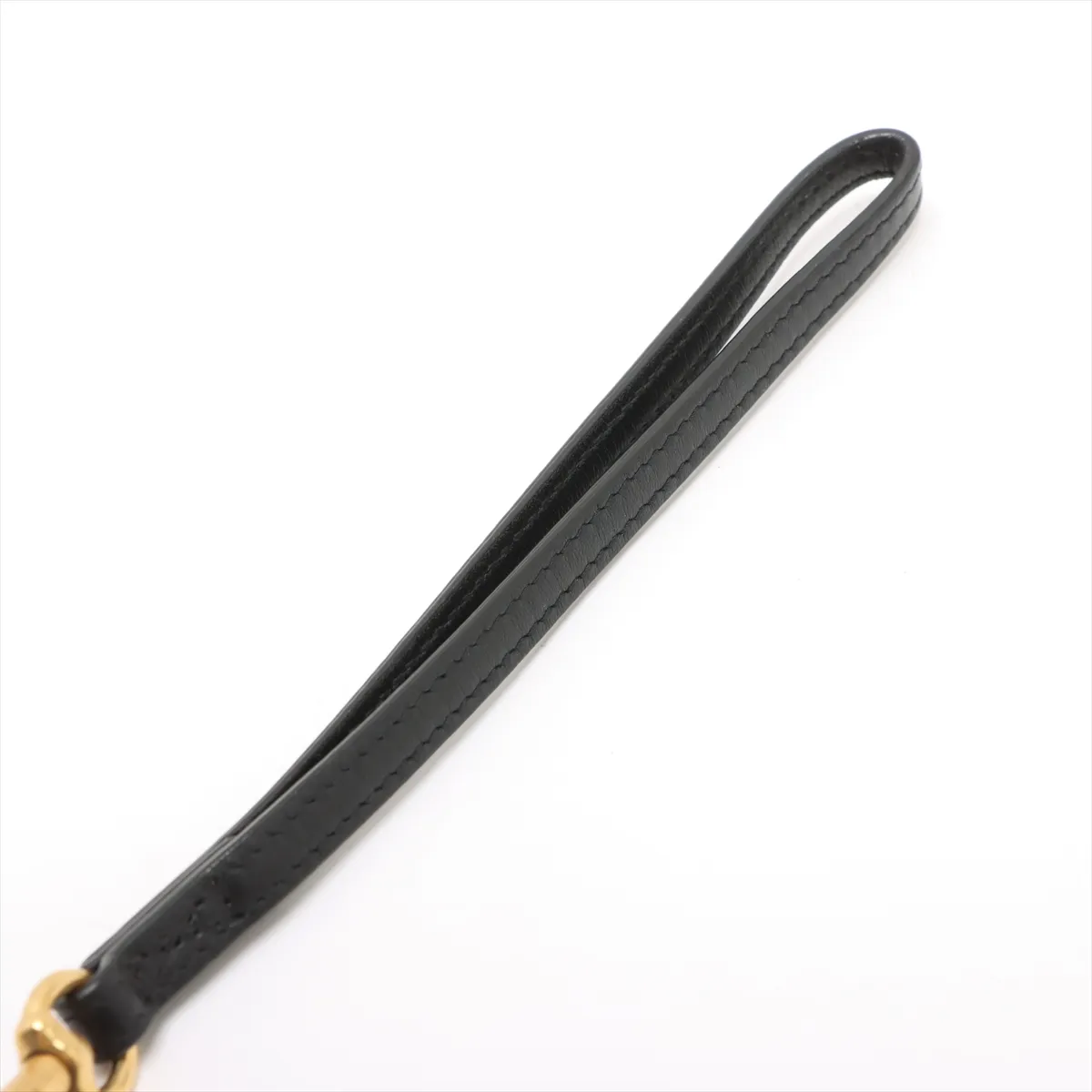 Leather Clutch Bag Black 379039 — view 5