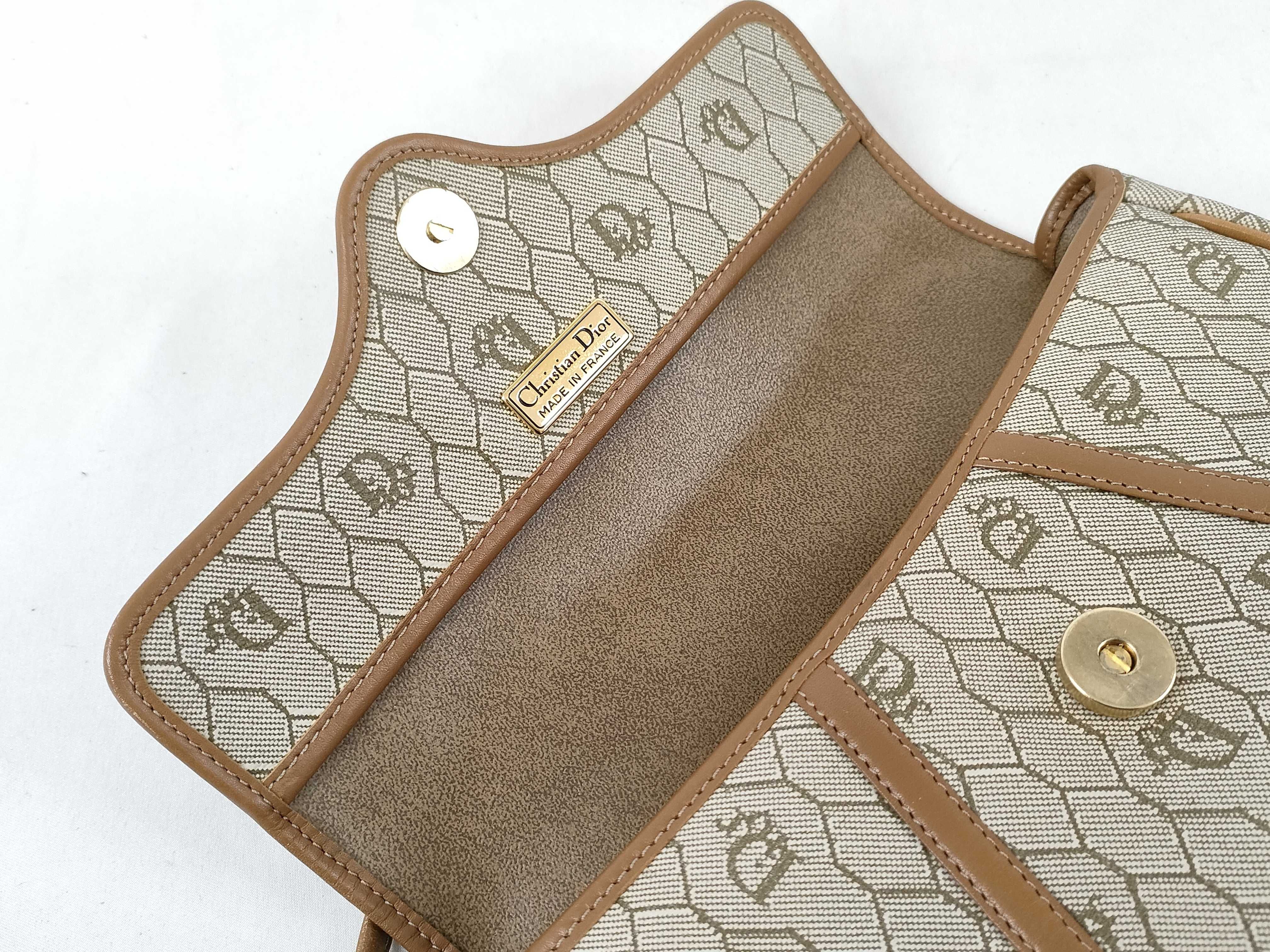 shoulder bag, honeycomb pattern, beige. — view 8