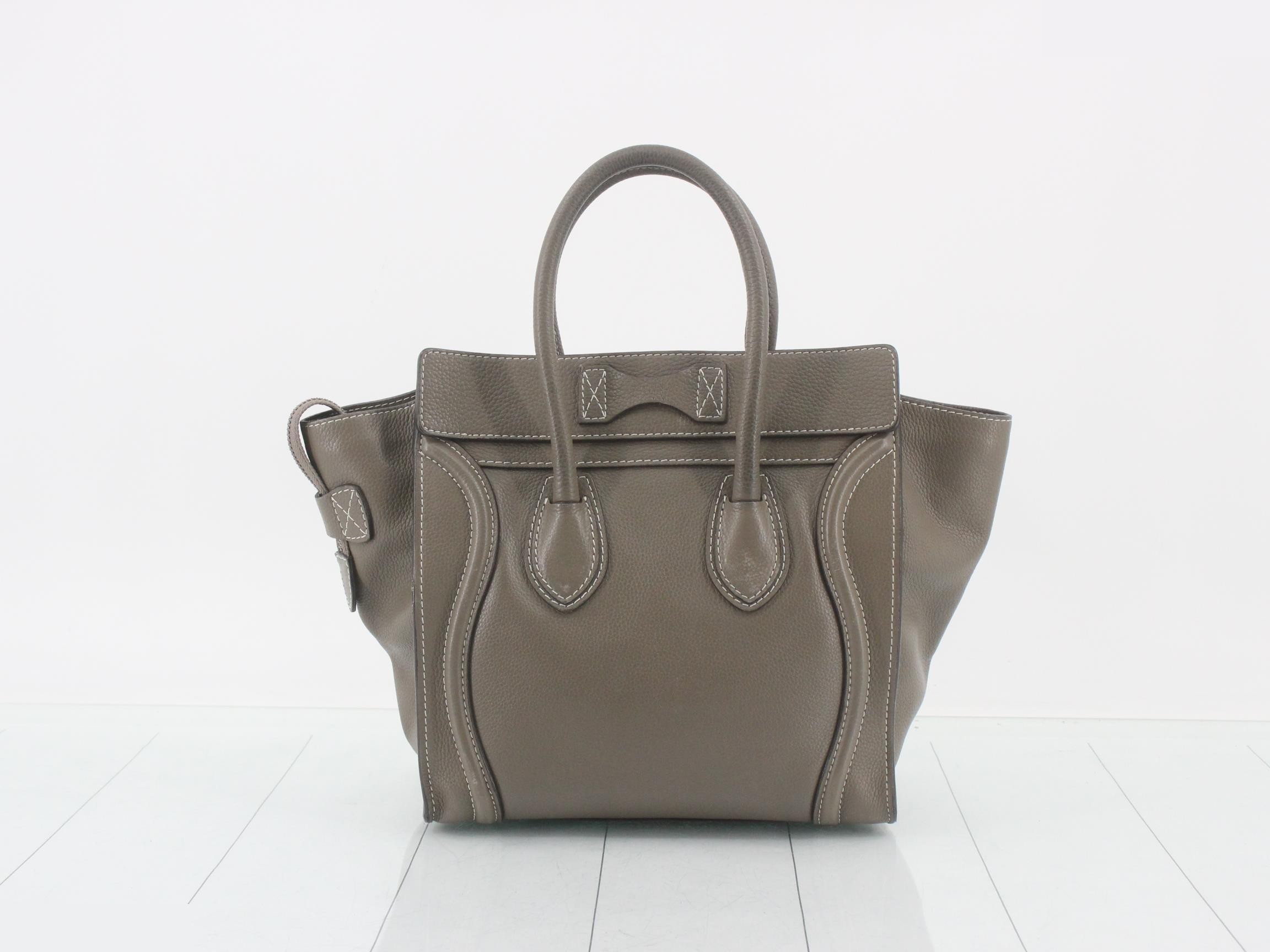 Luggage Micro Shopper Handbag — view 2
