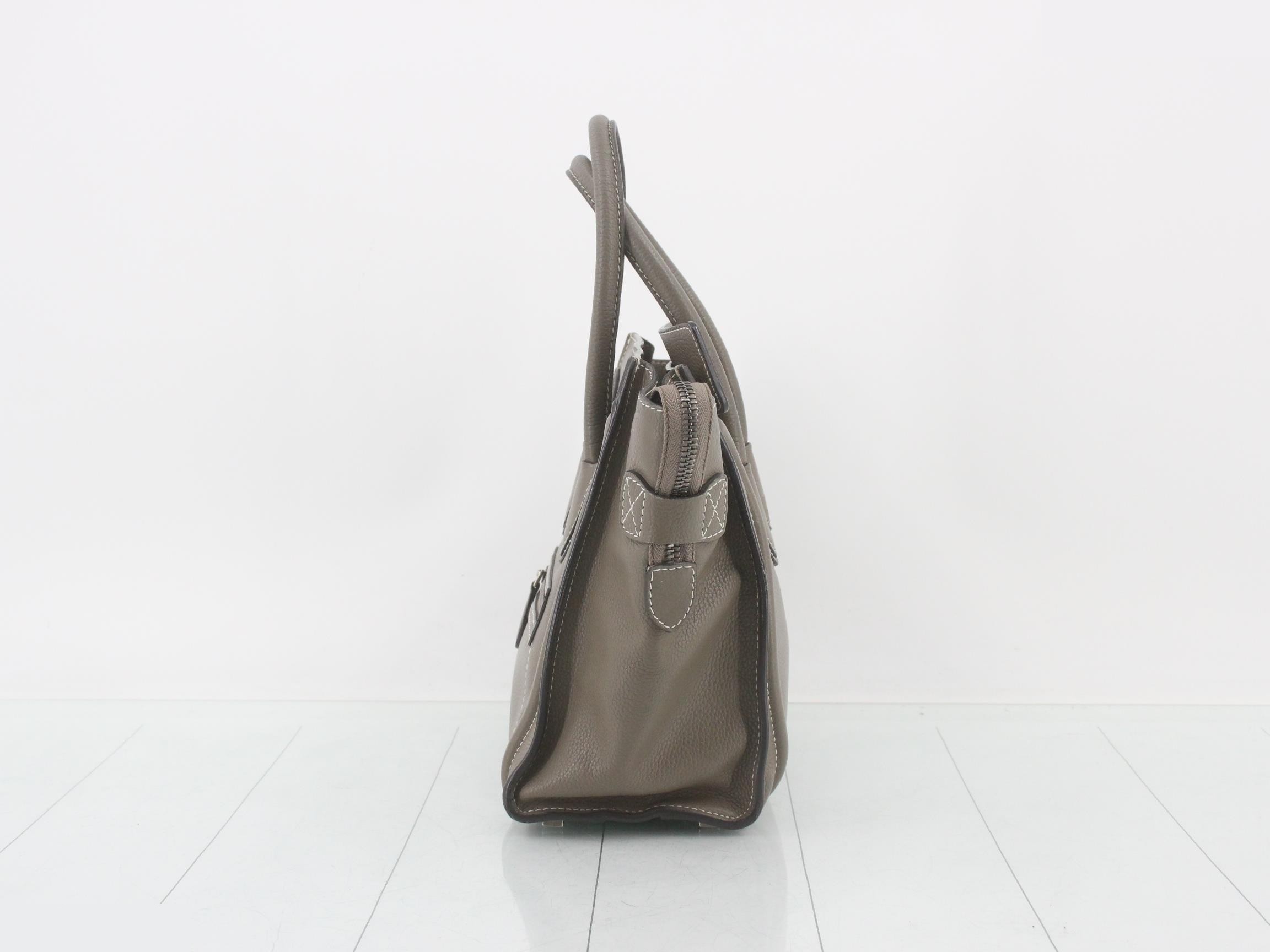 Luggage Micro Shopper Handbag — view 3