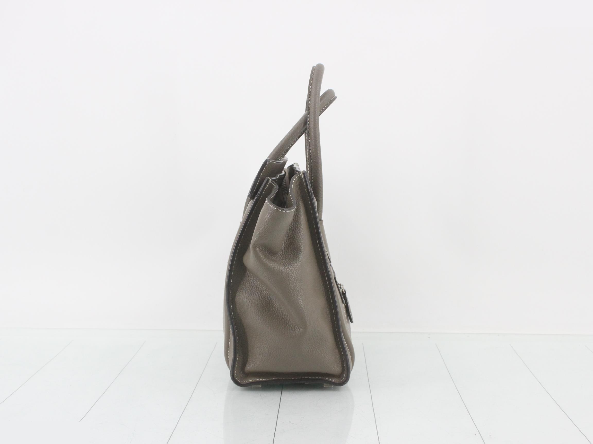 Luggage Micro Shopper Handbag — view 4