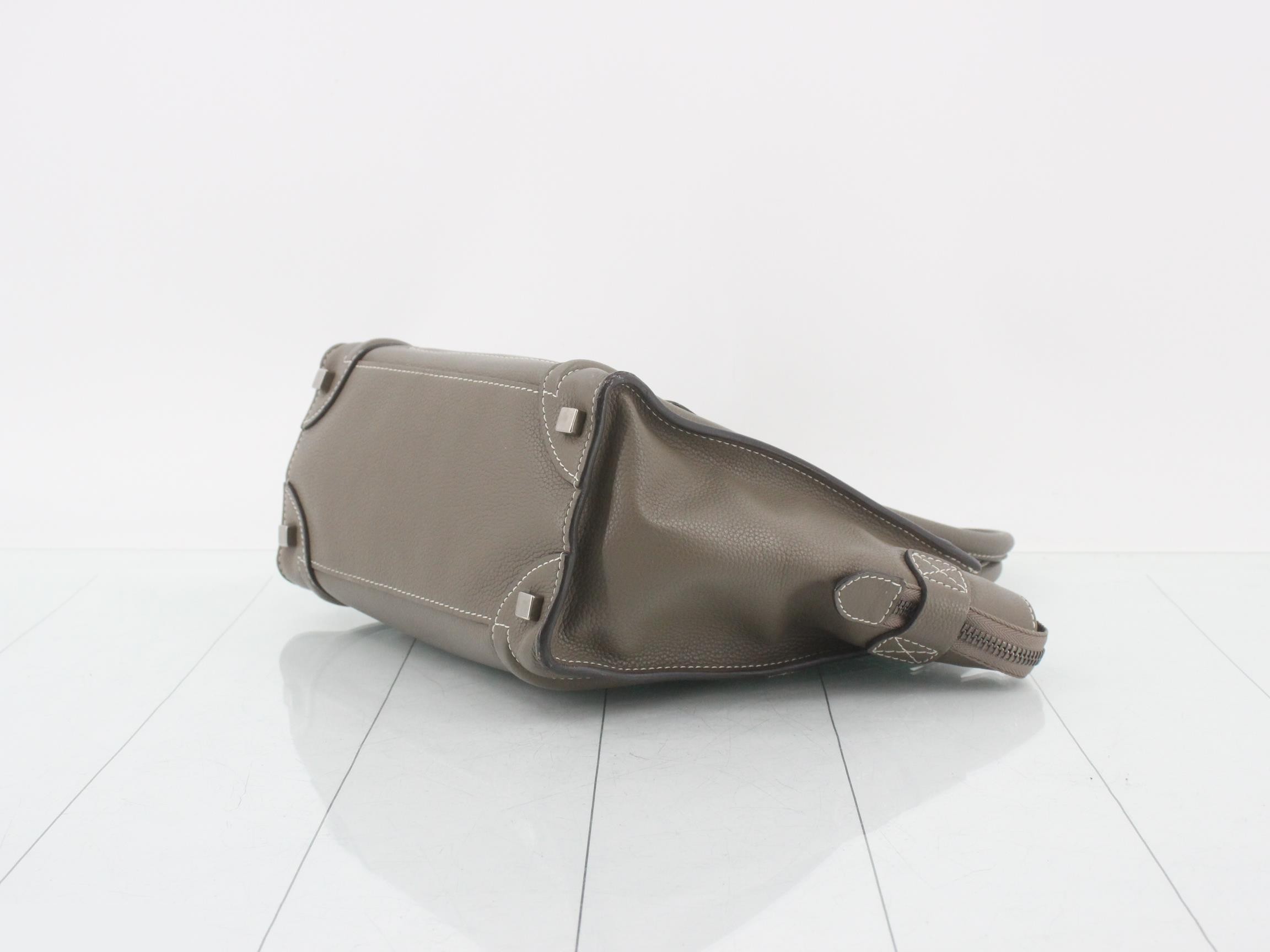 Luggage Micro Shopper Handbag — view 6