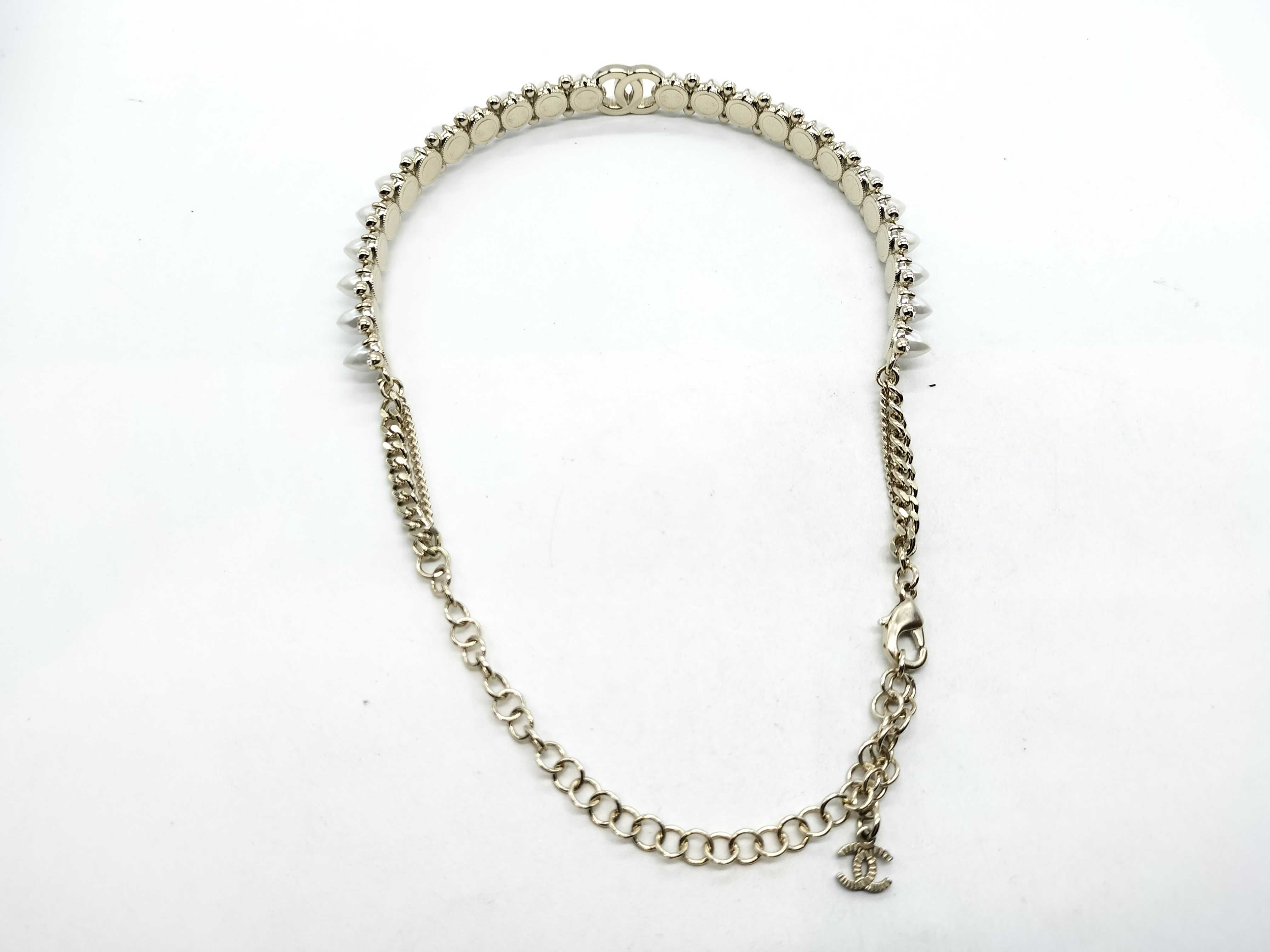A22C Coco Pearl Stud Choker Necklace — view 5