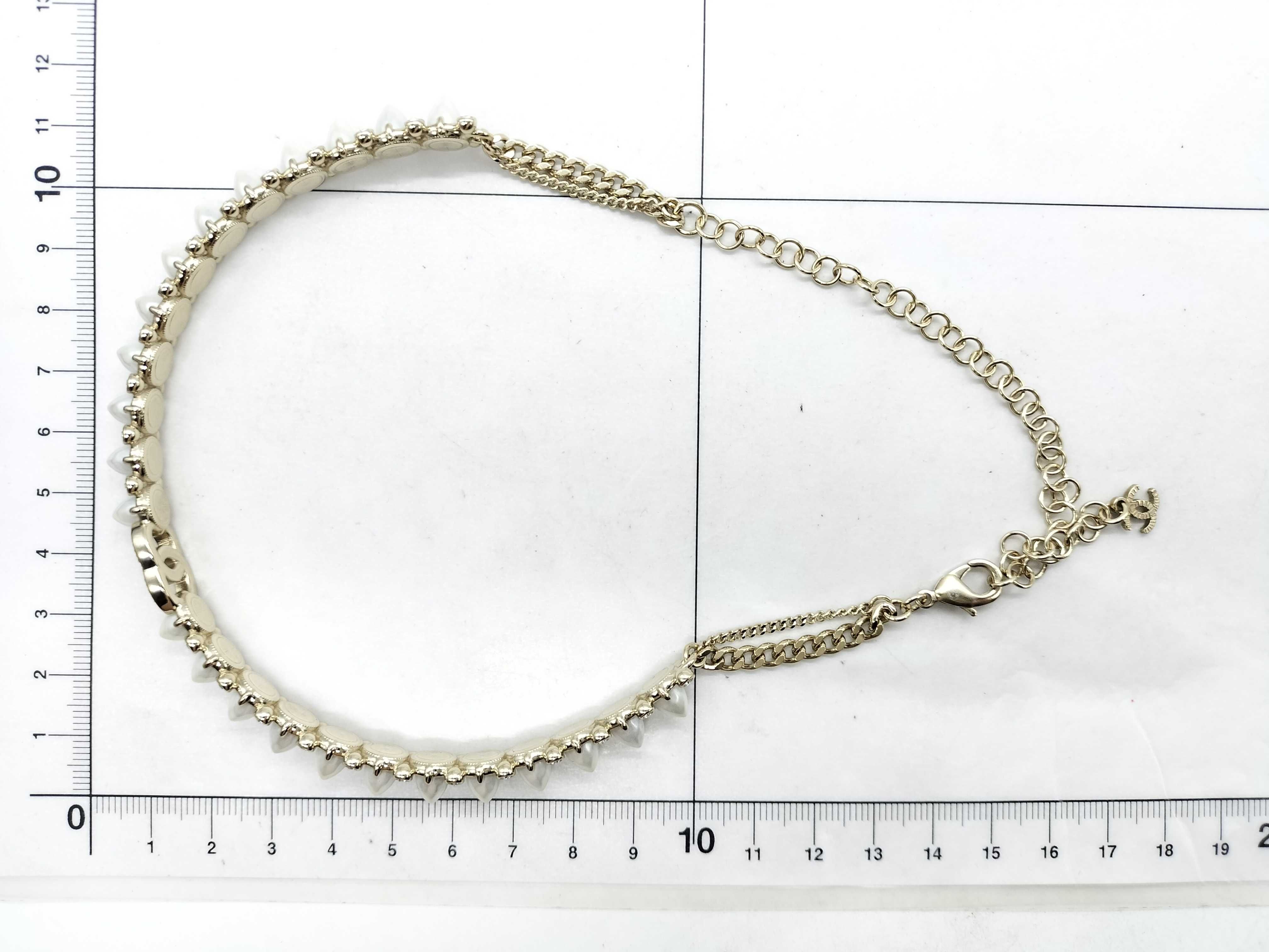 A22C Coco Pearl Stud Choker Necklace — view 9