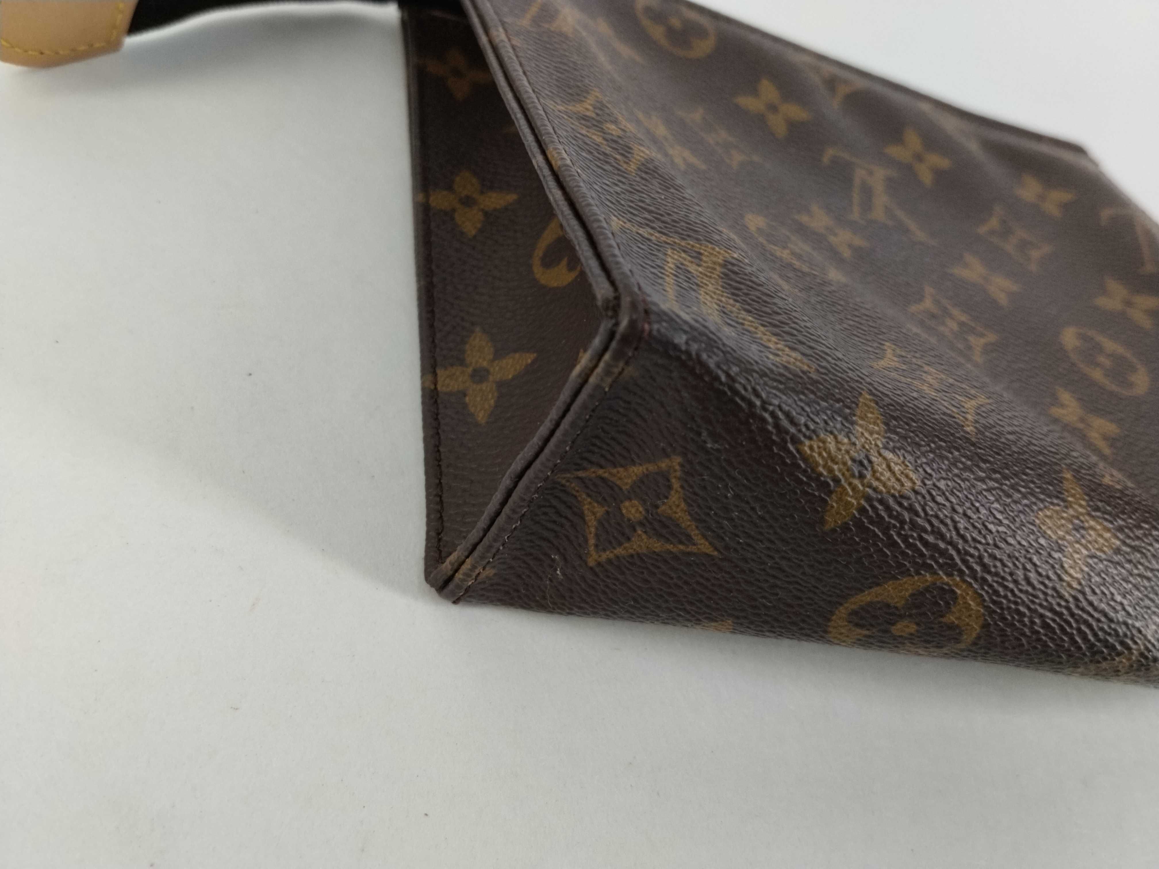 Monogram Louis Vuitton Monogram Pochette Toilette Pouch — view 3