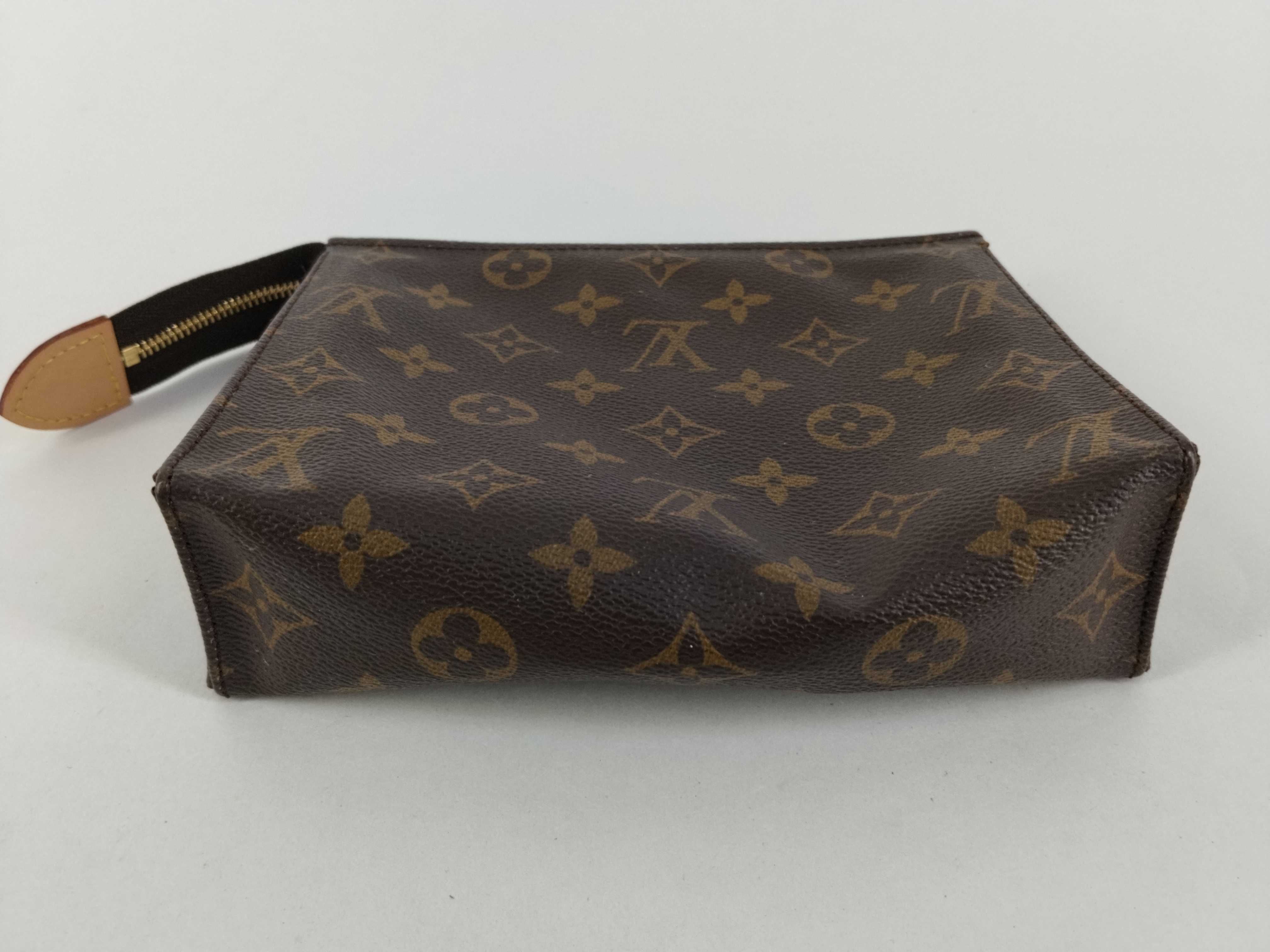 Monogram Louis Vuitton Monogram Pochette Toilette Pouch — view 4