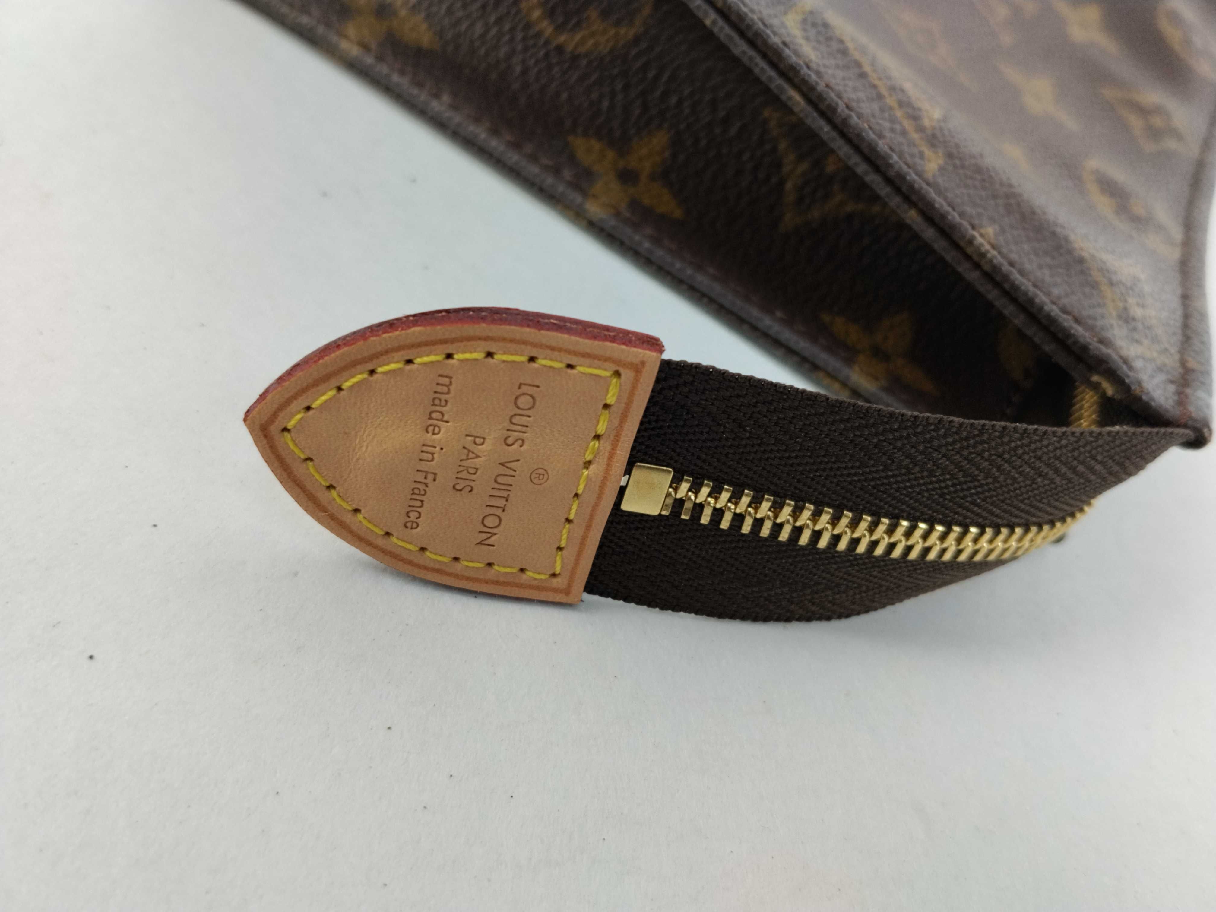 Monogram Louis Vuitton Monogram Pochette Toilette Pouch — view 5