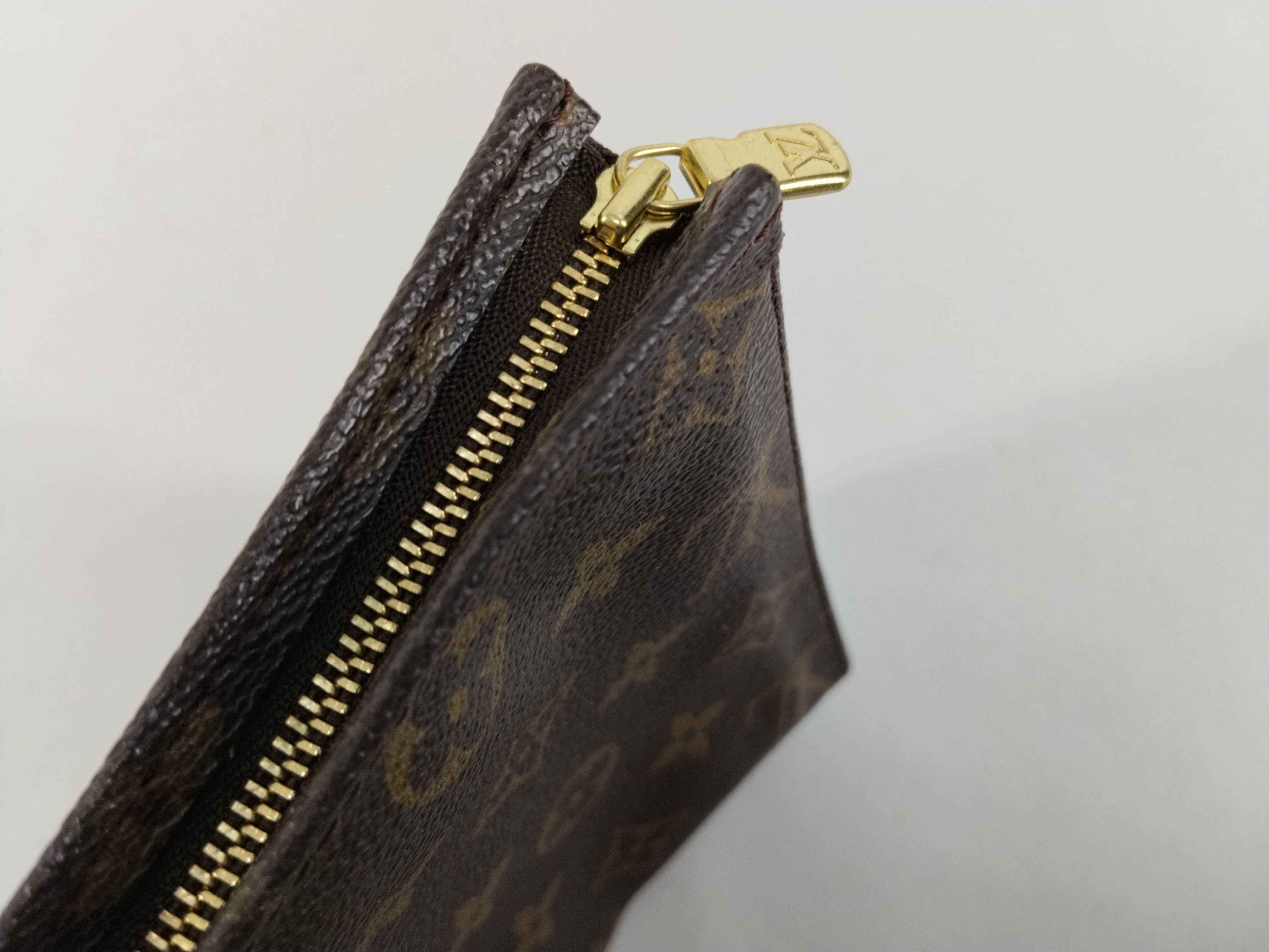 Monogram Louis Vuitton Monogram Pochette Toilette Pouch — view 6