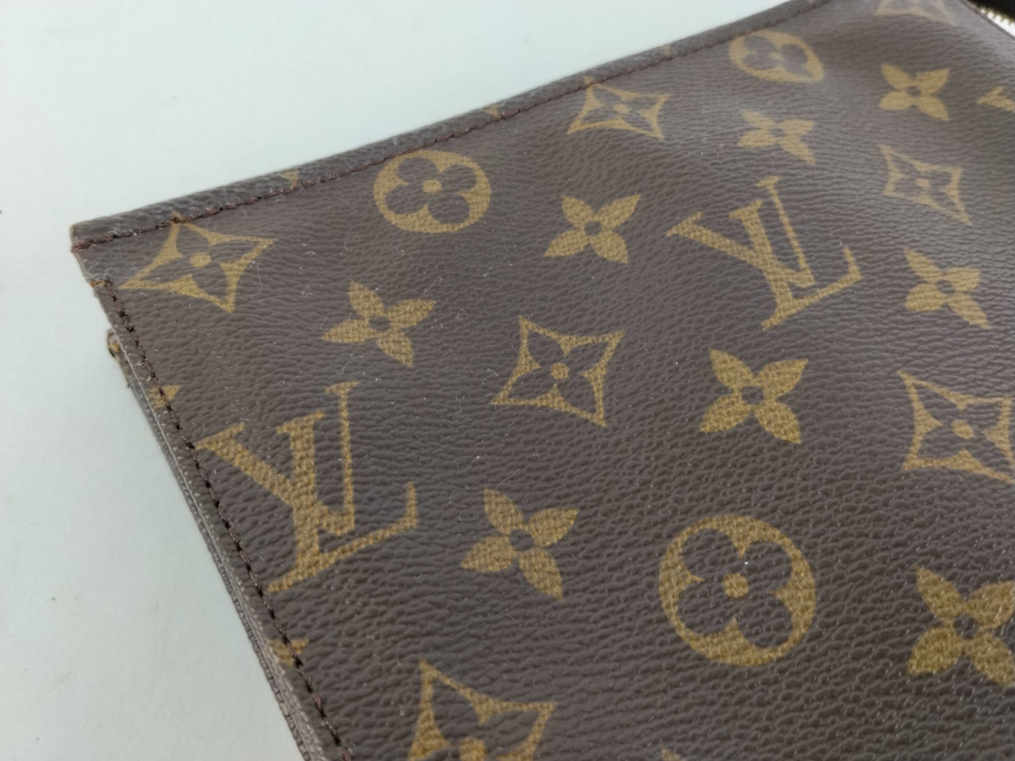 Monogram Louis Vuitton Monogram Pochette Toilette Pouch — view 9