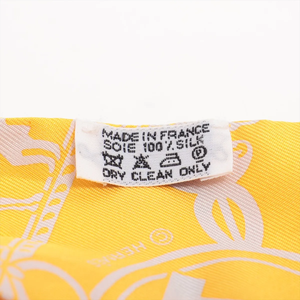 Twilly EX-Libris Confetti Scarf Silk Orange Thread — view 3