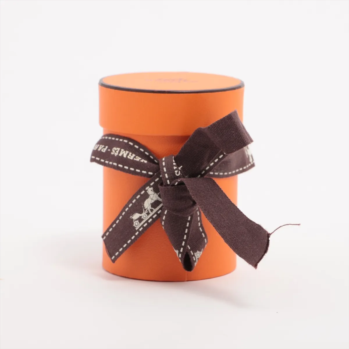 Twilly EX-Libris Confetti Scarf Silk Orange Thread — view 5
