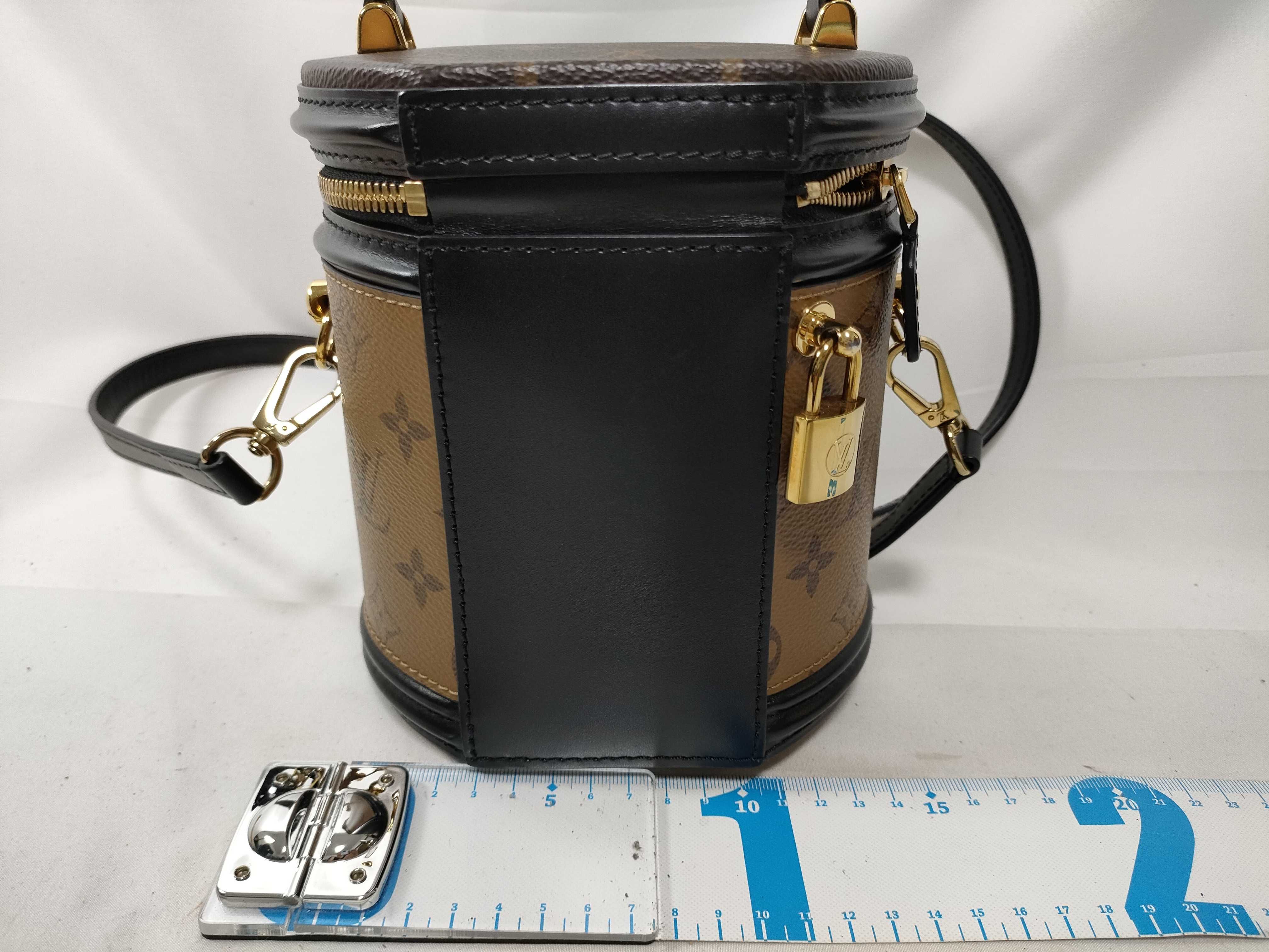 Monogram LV Monogram Reverse Cannes M43986 RFID detected vanity bag — view 2