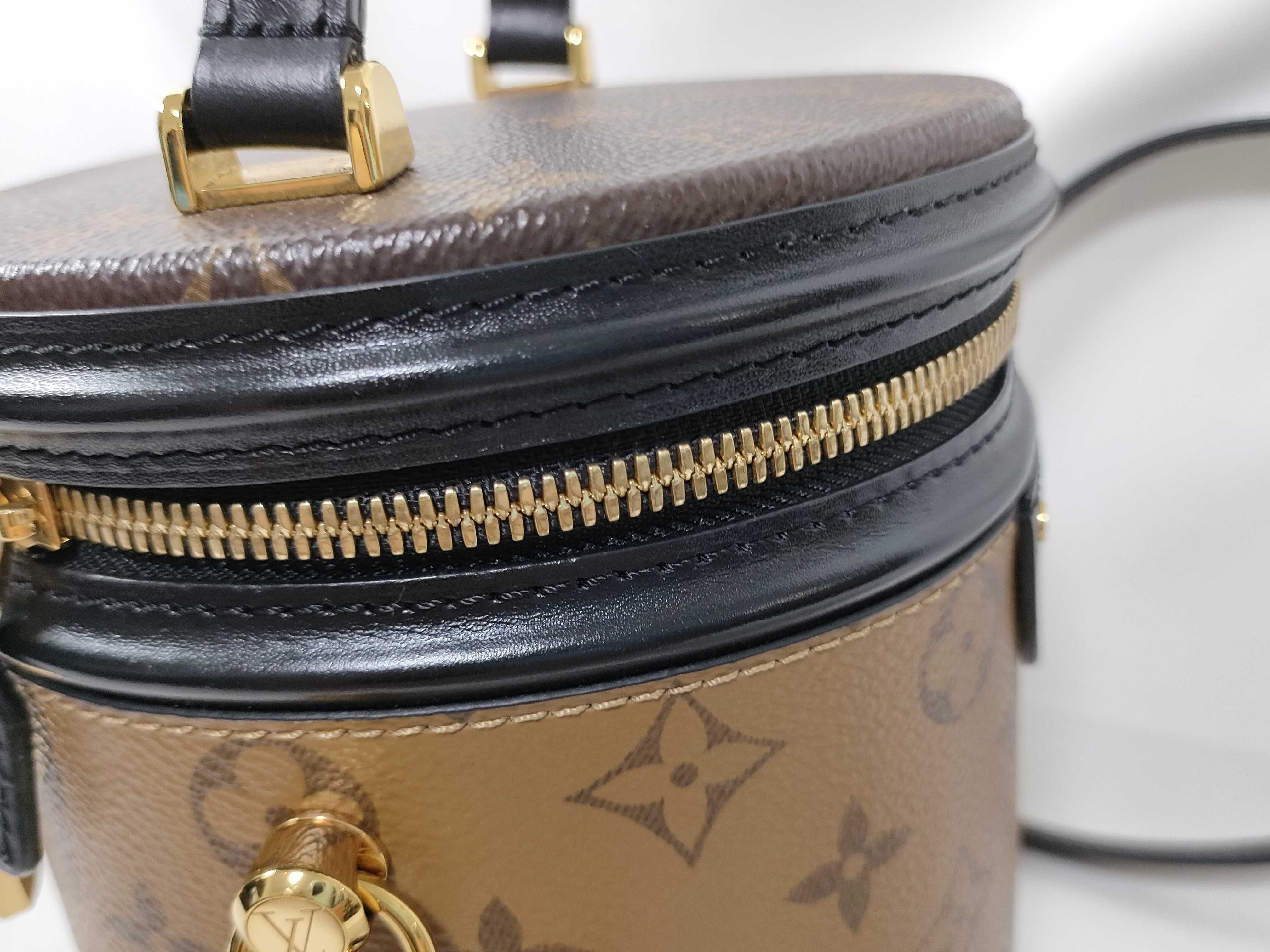 Monogram LV Monogram Reverse Cannes M43986 RFID detected vanity bag — view 5