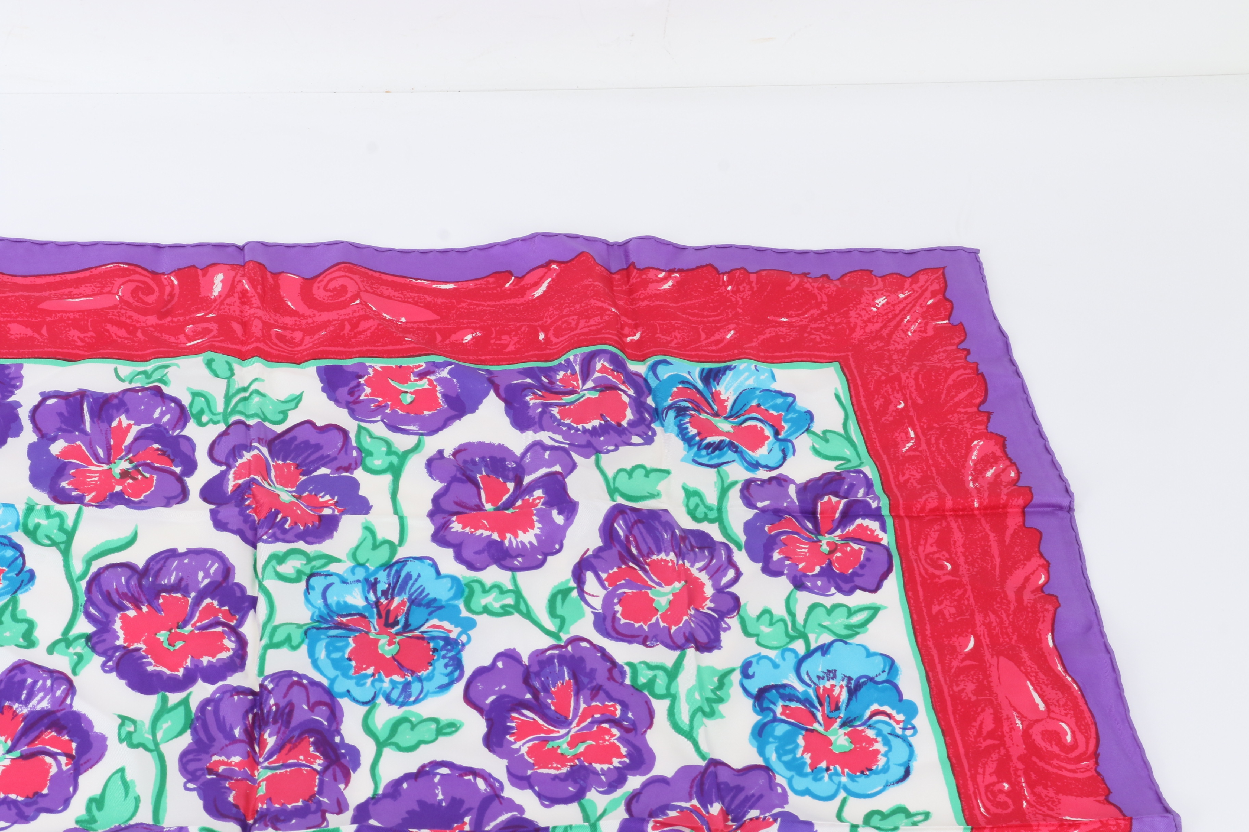 Flower Print Scarf and other accessories — view 2