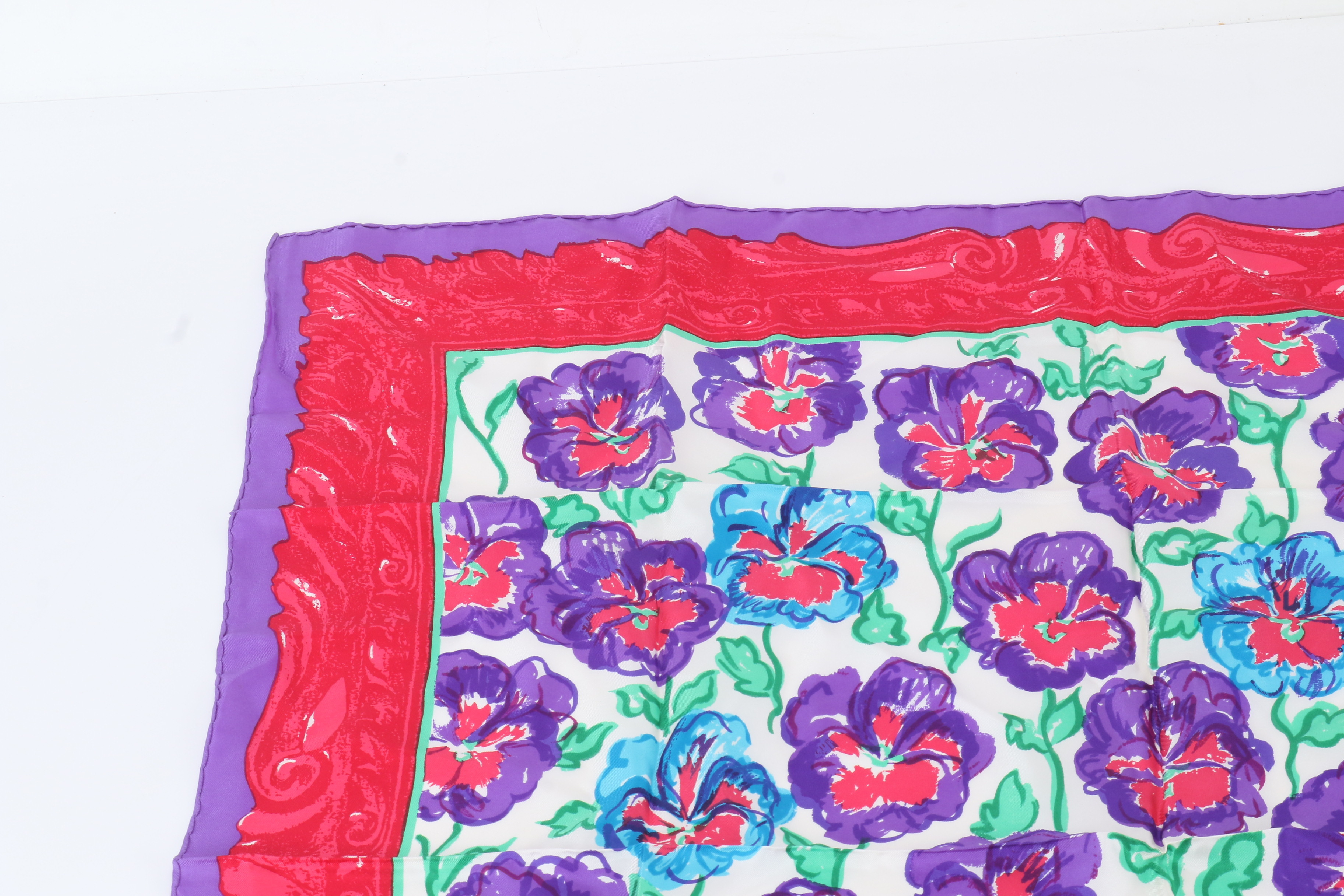 Flower Print Scarf and other accessories — view 3