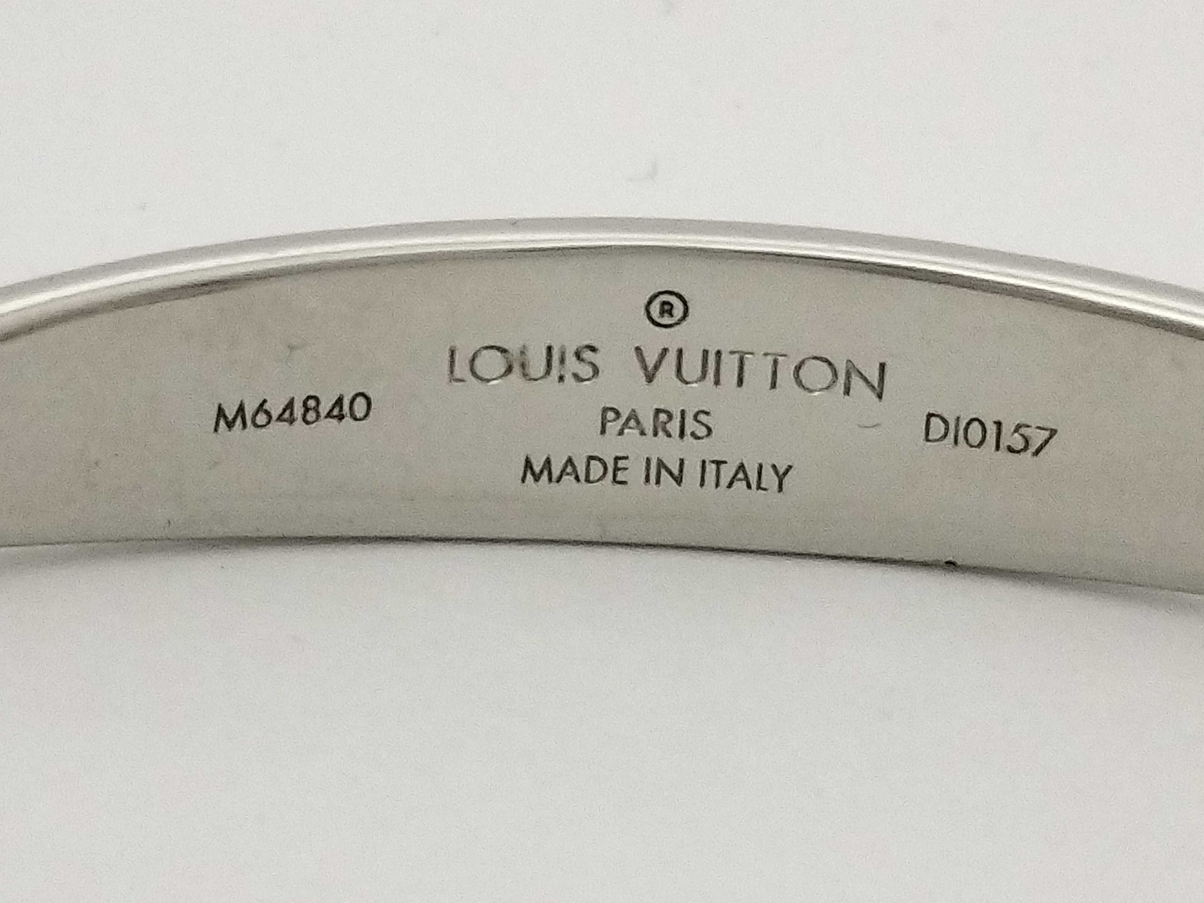 Bangle Jonc Monogram M6484/DI0157/#L Bracelet/Bangle — view 4
