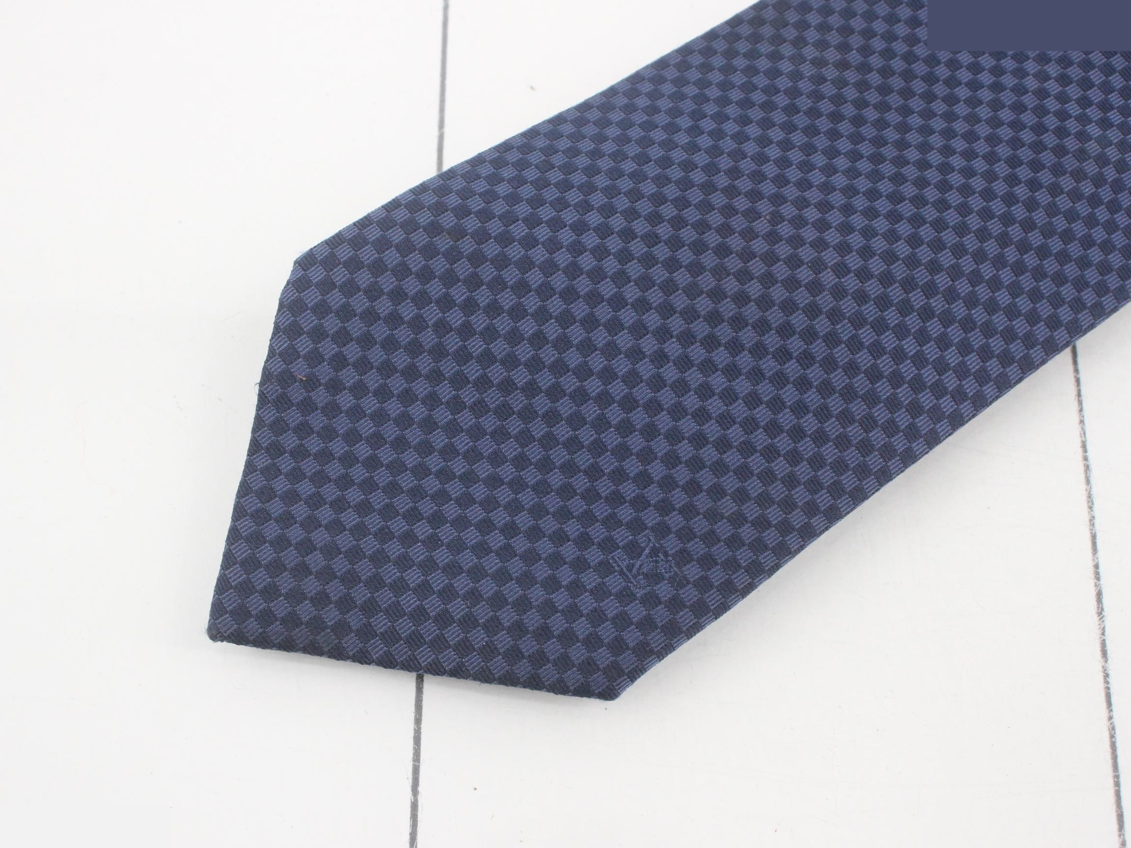 Current logo silk tie — view 3