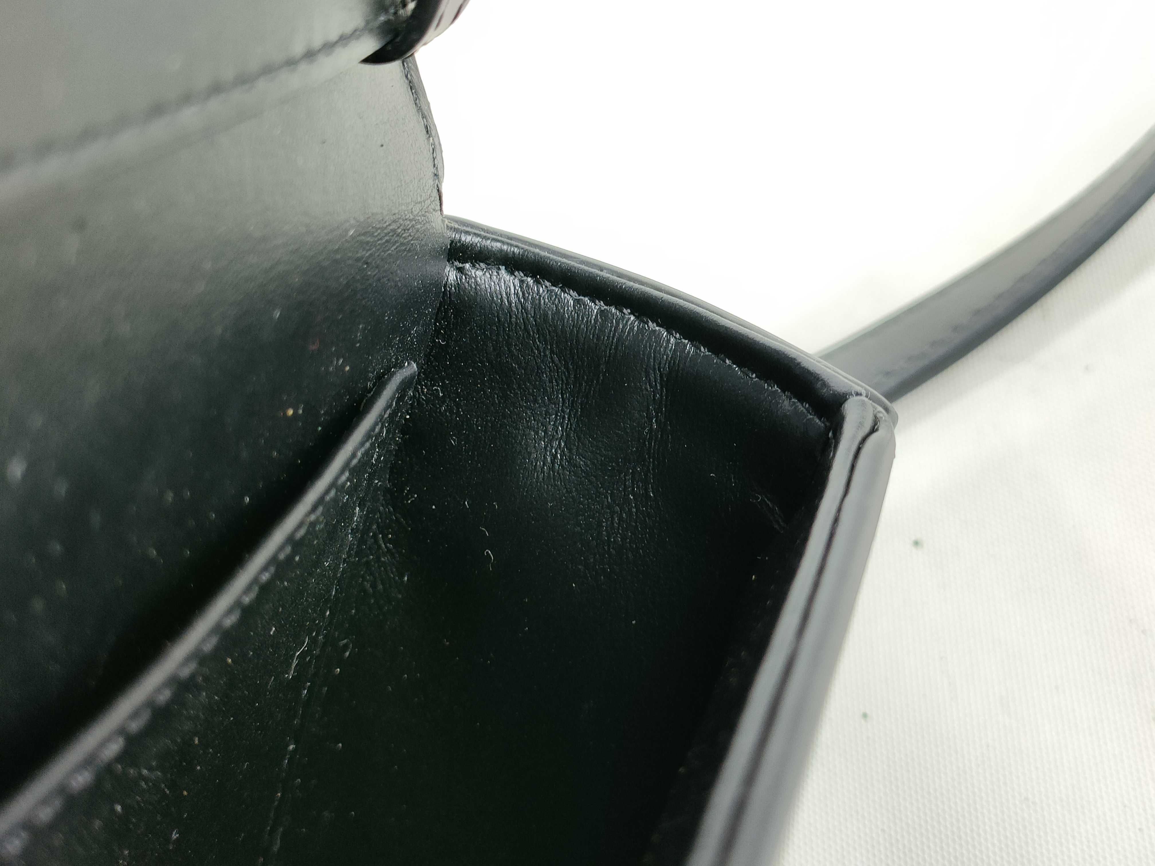 Mini Claude Triomphe Black Box Calf Shoulder Bag — view 11