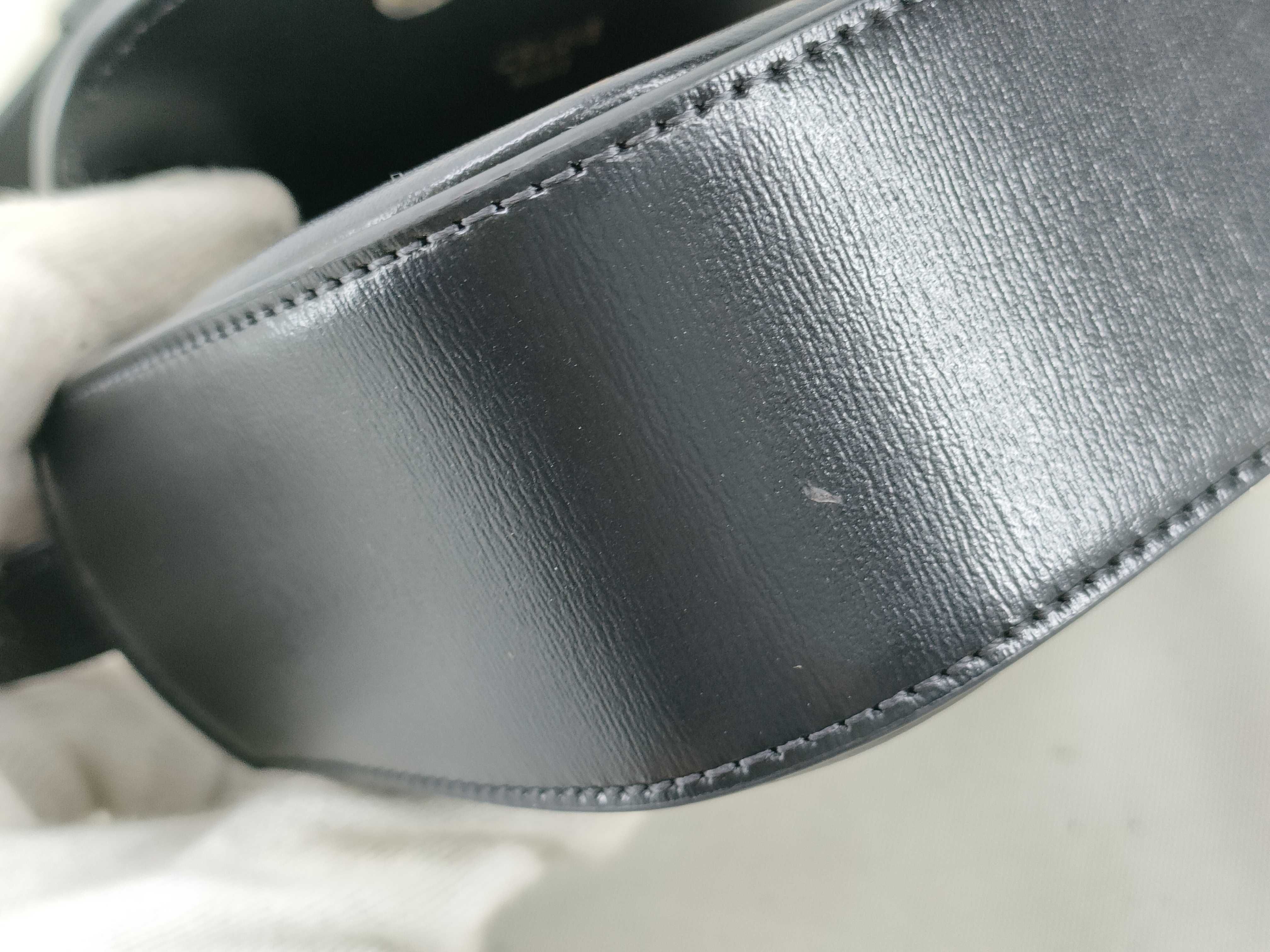 Mini Claude Triomphe Black Box Calf Shoulder Bag — view 15