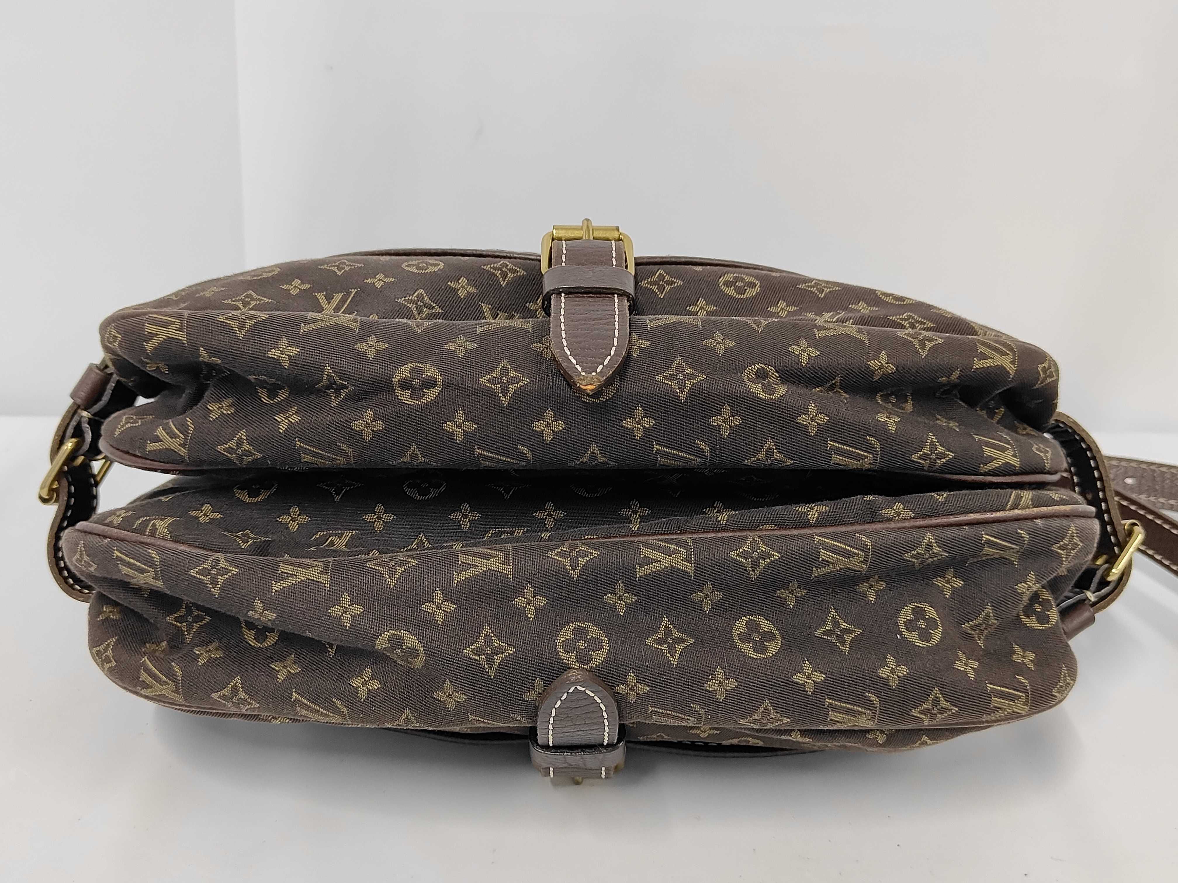 Monogram Mini Lin Saumur 30 M95227 MB1016 Shoulder Bag — view 7