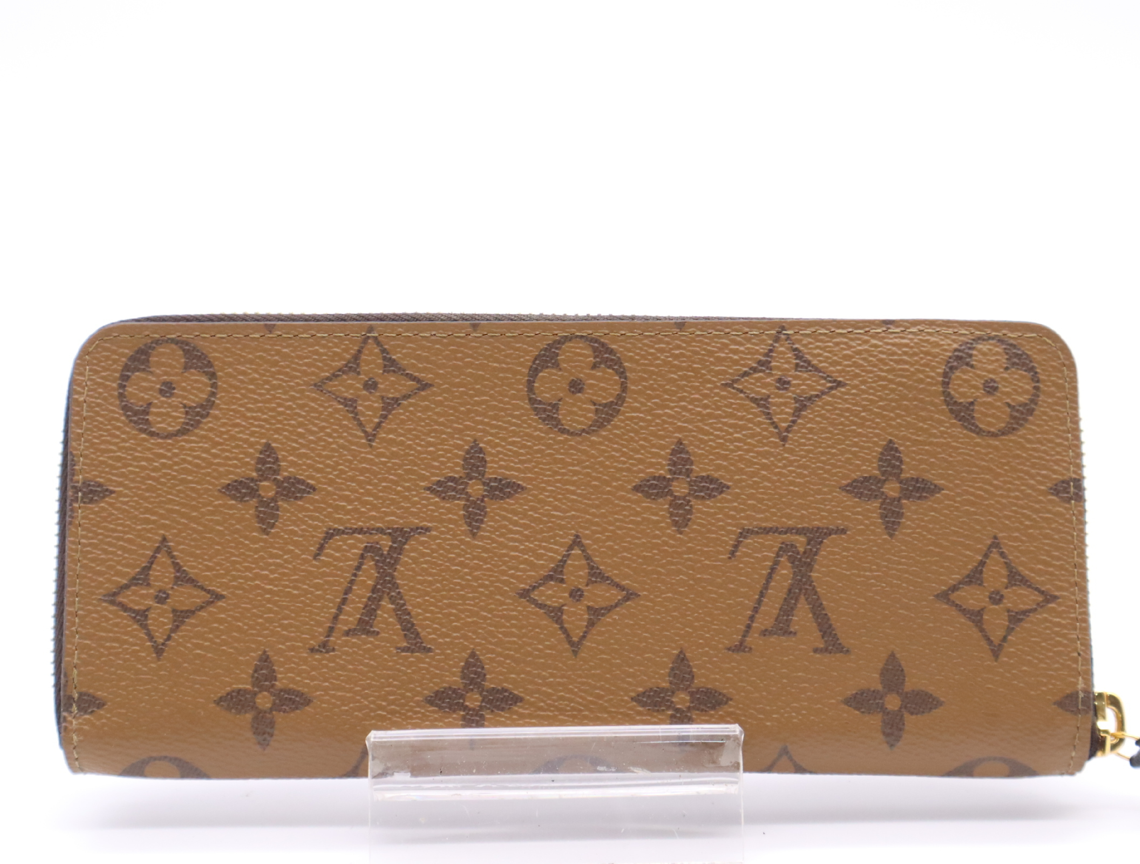M82336 Reverse Portefeuille Clemence Wallet with Dust Bag, RFID Tested. — view 2