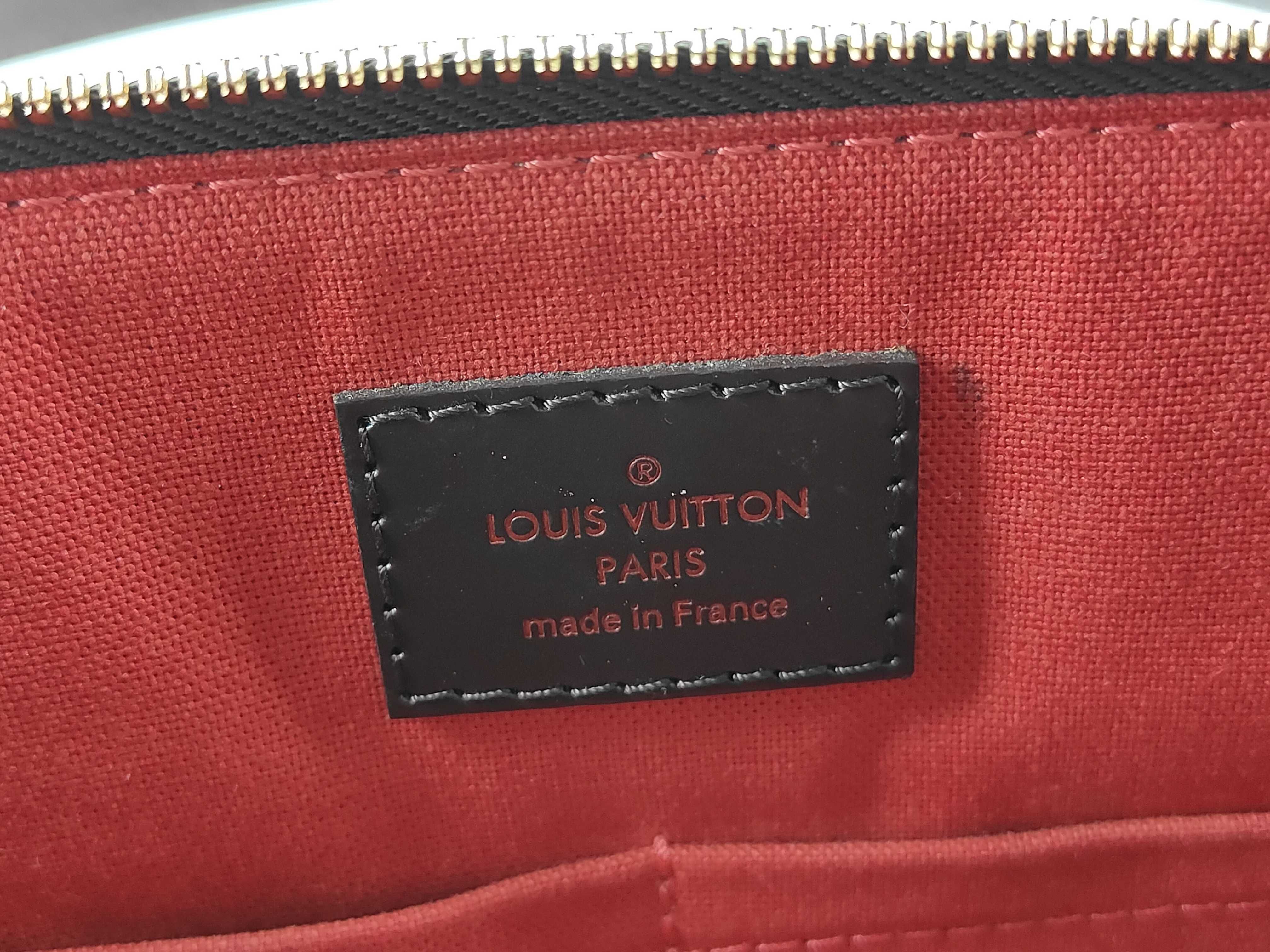 Damier Westminster GM Tote Bag N41103 VI2151 Brown — view 13