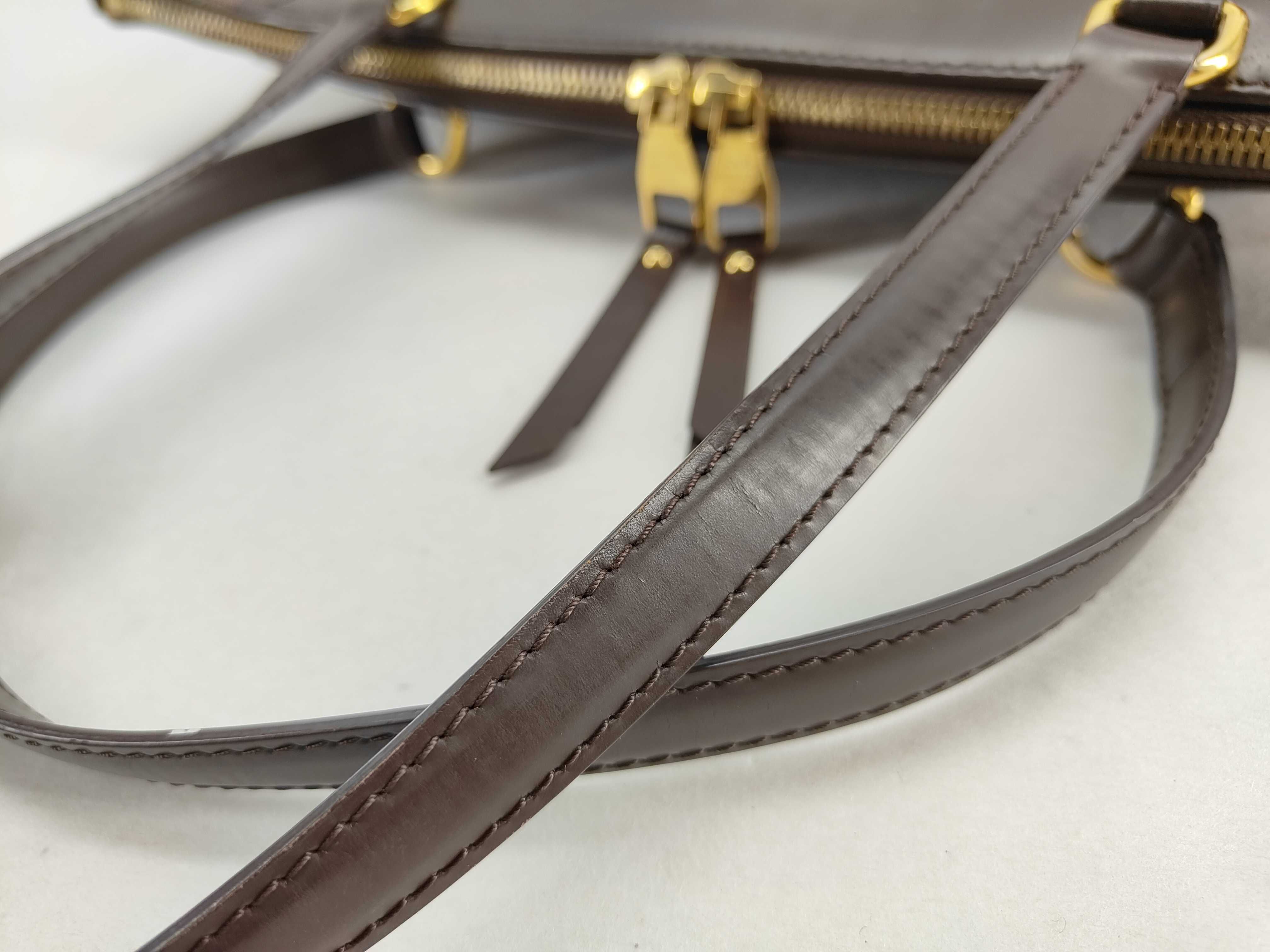 Damier Westminster GM Tote Bag N41103 VI2151 Brown — view 5