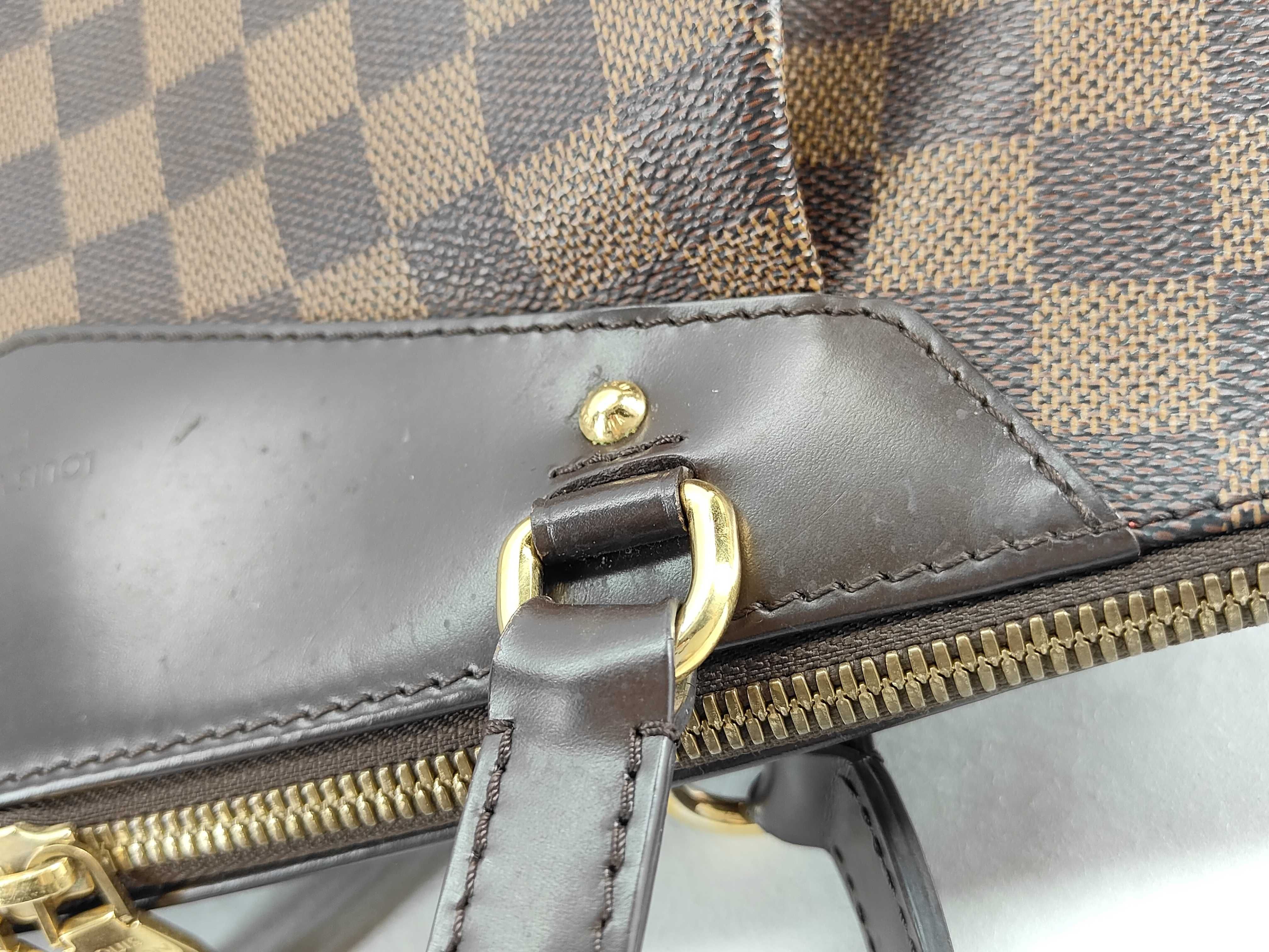 Damier Westminster GM Tote Bag N41103 VI2151 Brown — view 6