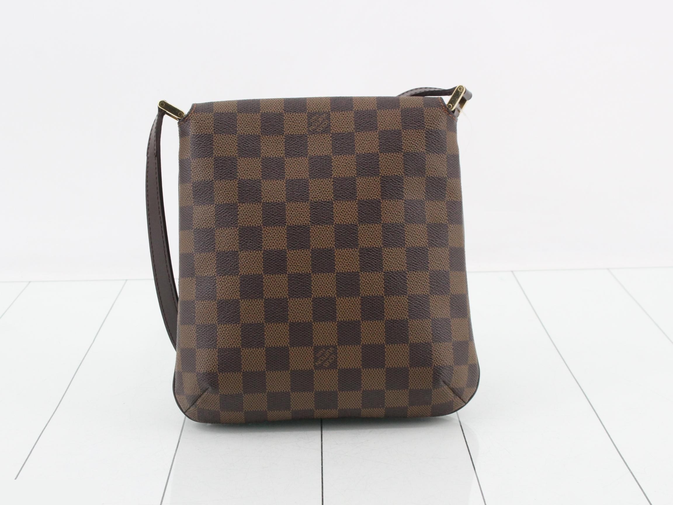 Damier Musette Salsa Long Strap Shoulder Bag — view 2