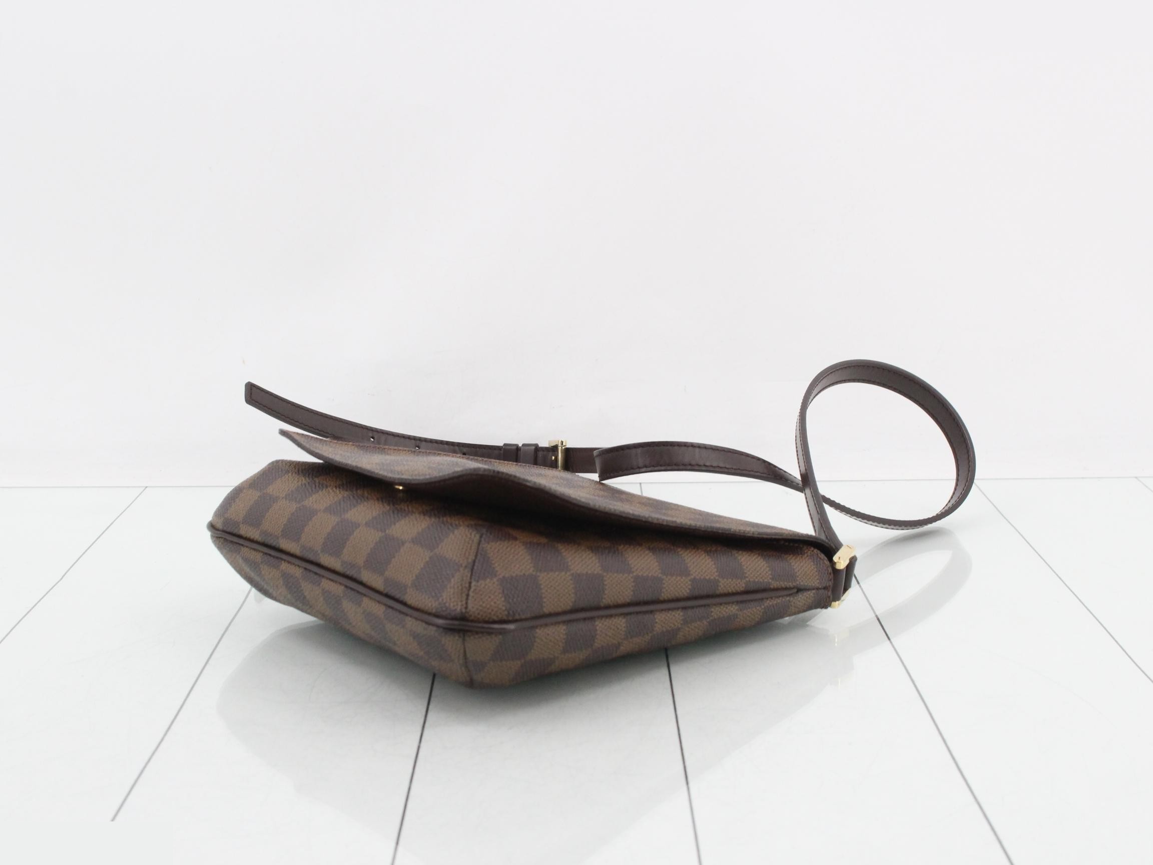 Damier Musette Salsa Long Strap Shoulder Bag — view 6