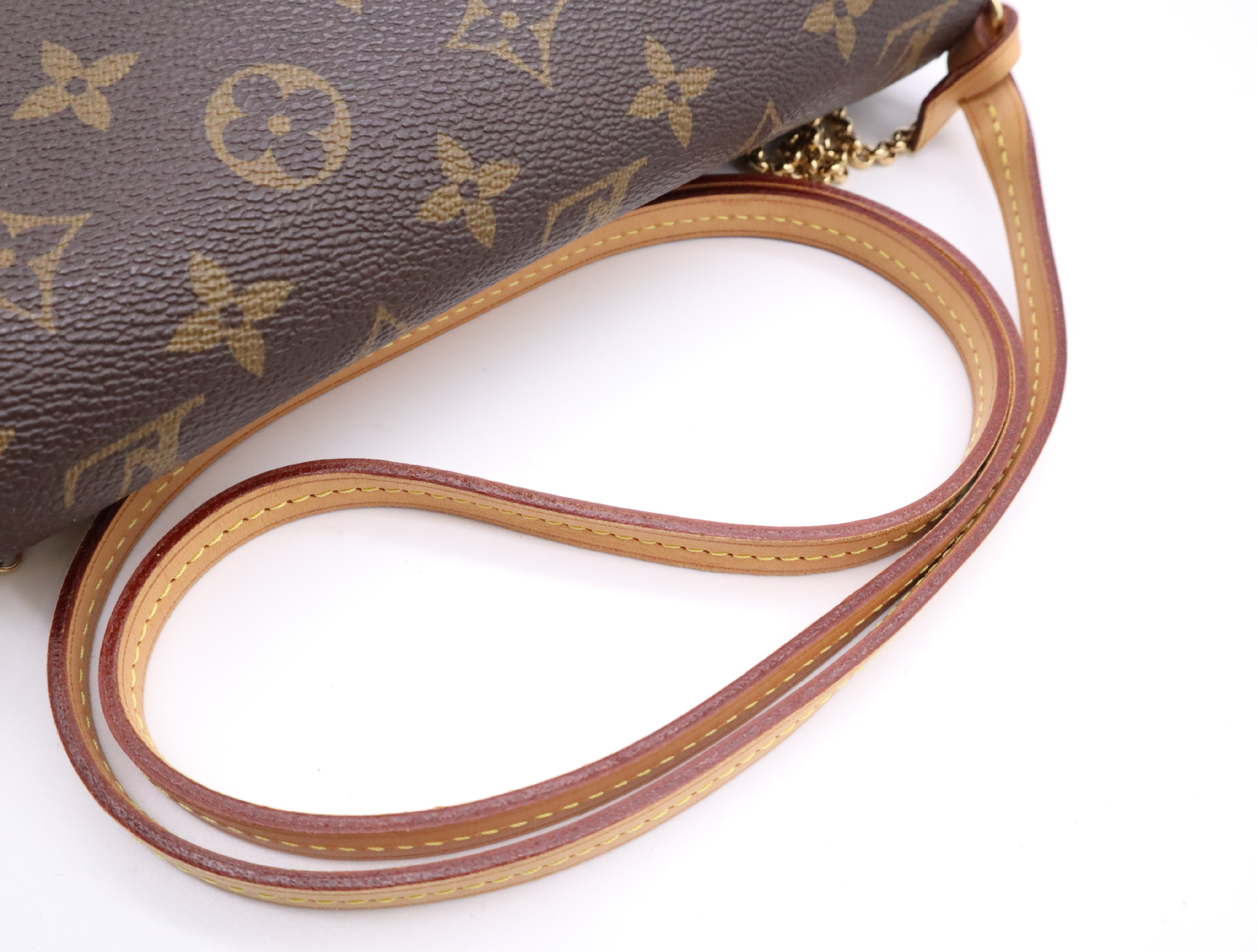 M40717 Monogram Favorite PM Shoulder Bag with Shoulder Strap — view 10