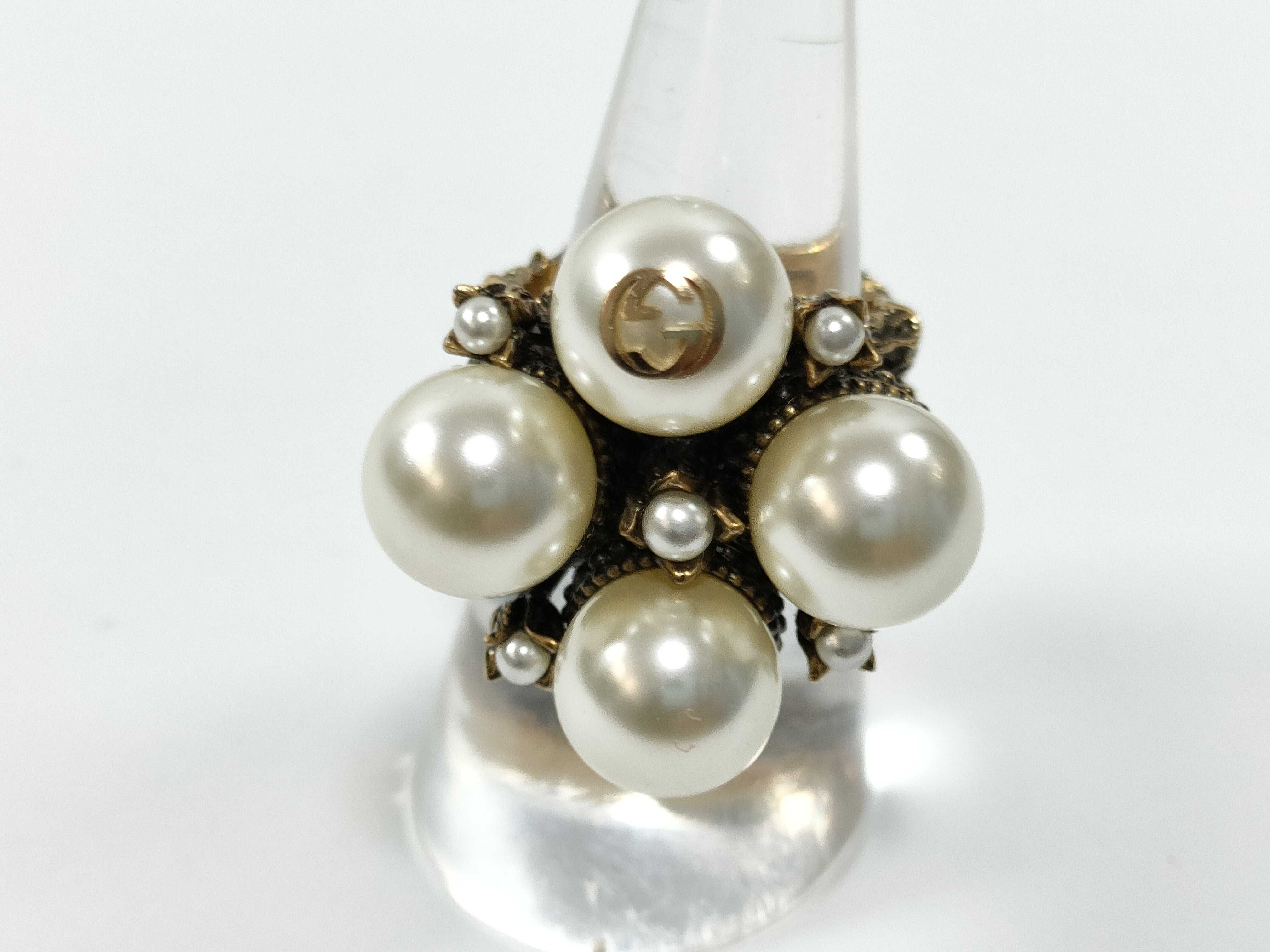 Faux Pearl Ring