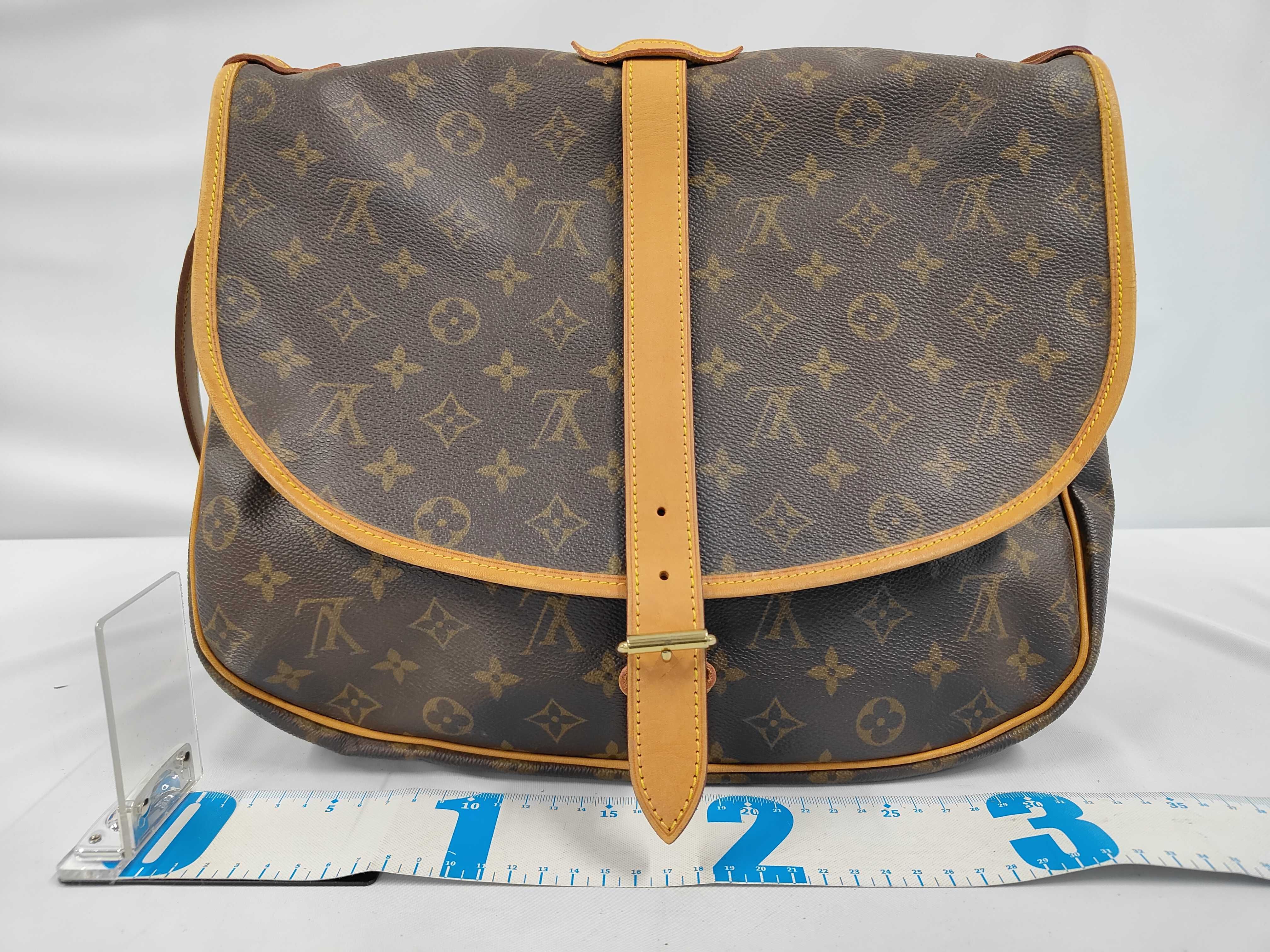 Monogram M42254 Saumur 35 Shoulder Bag — view 2