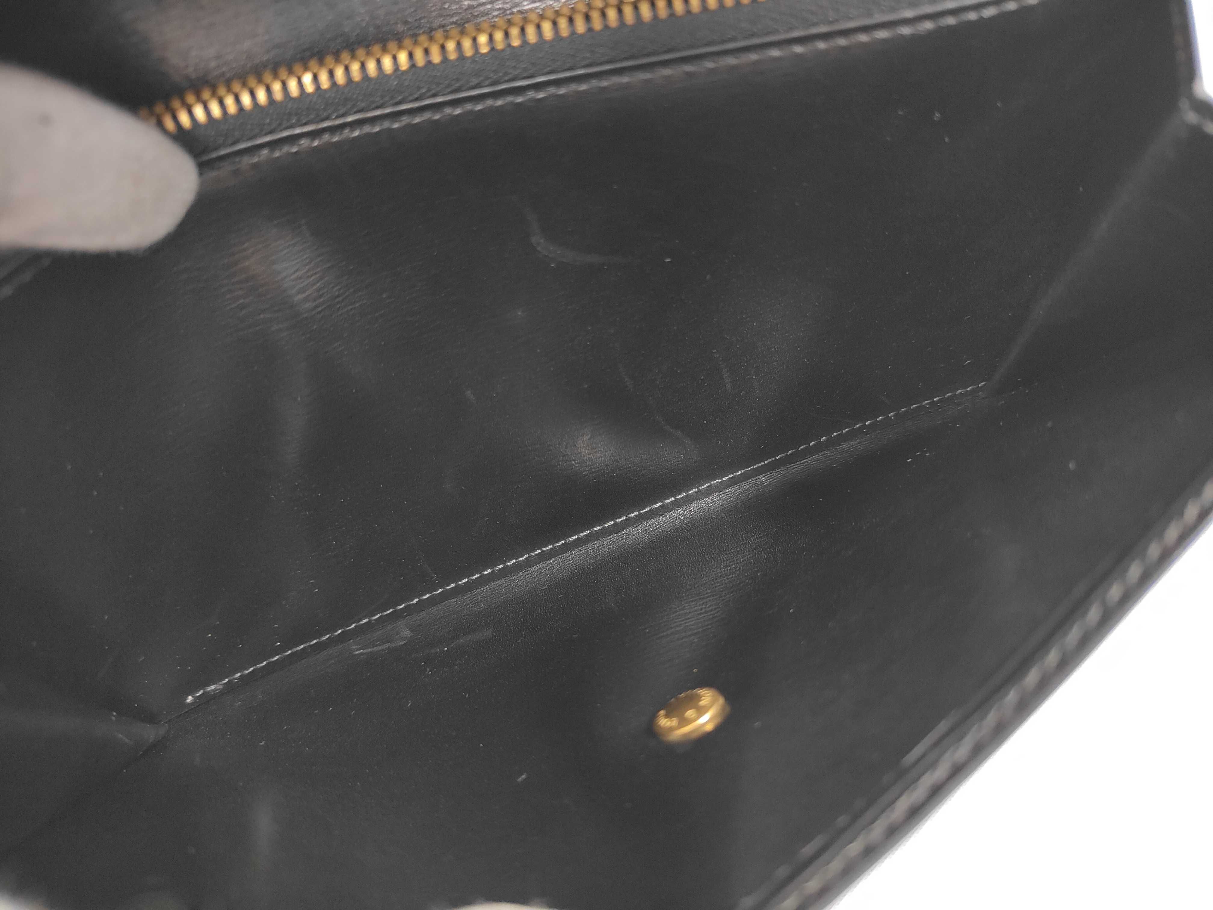 Epi Pochette Portemonnaie Credit Noir MI0991 Wallet — view 8