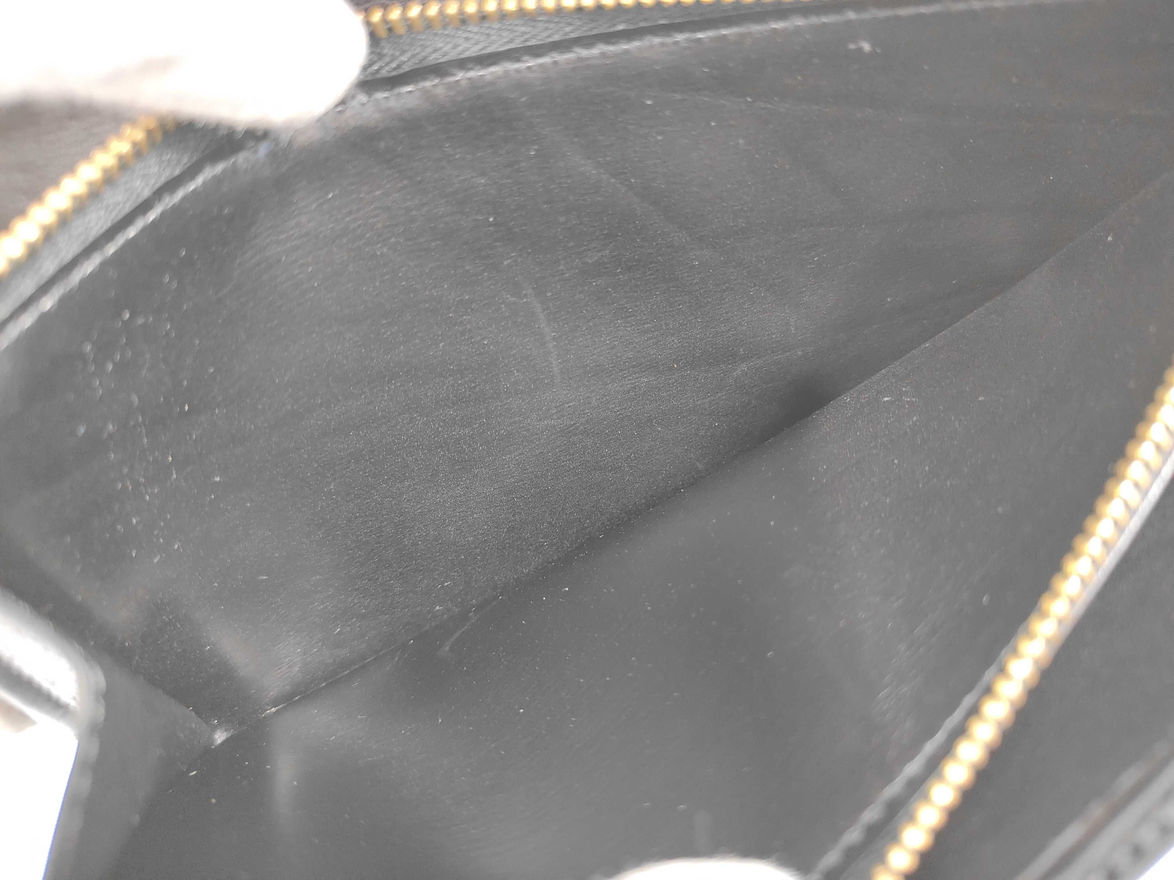 Epi Pochette Portemonnaie Credit Noir MI0991 Wallet — view 9