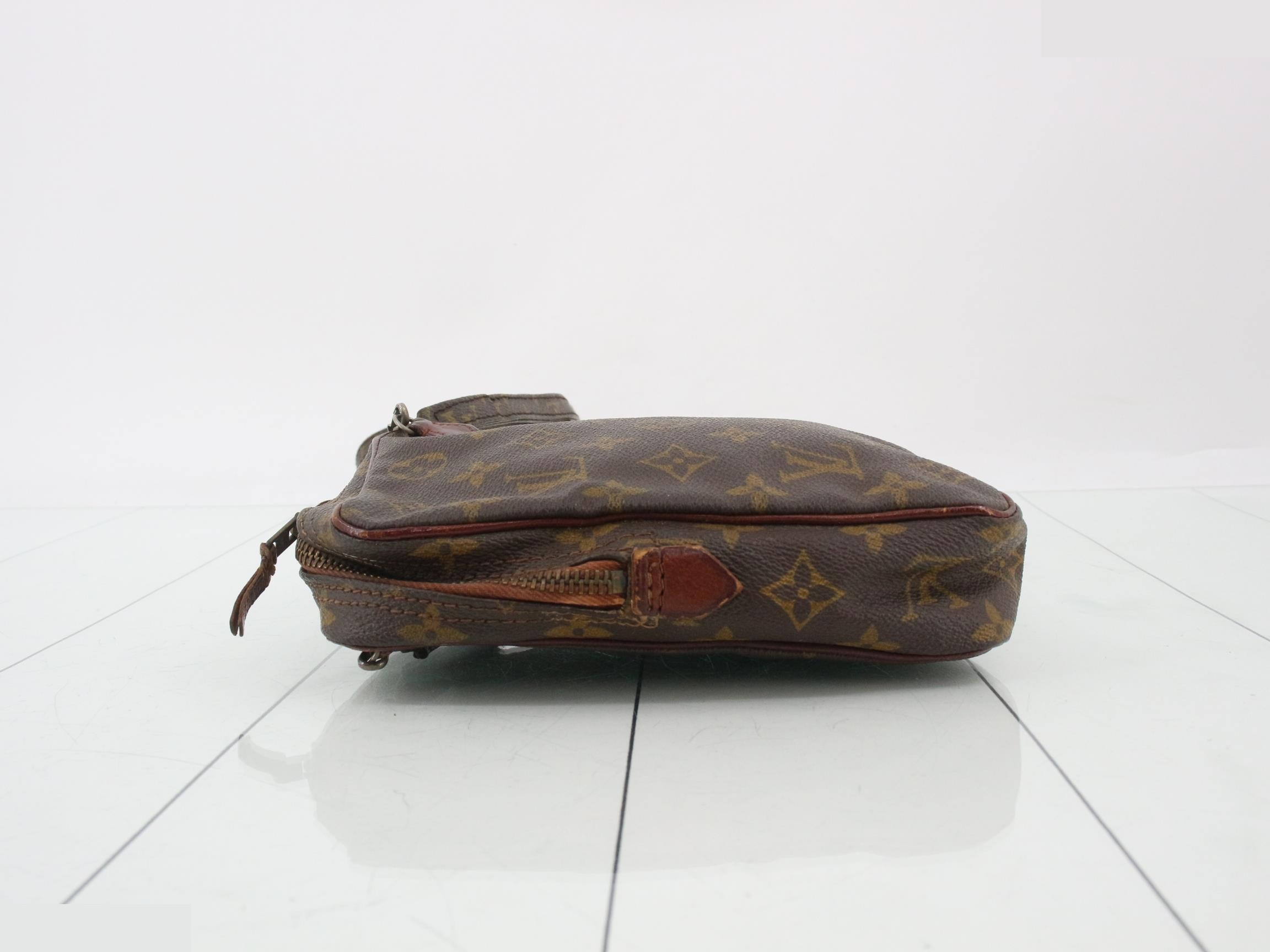 Monogram Danube (older model) shoulder bag — view 4