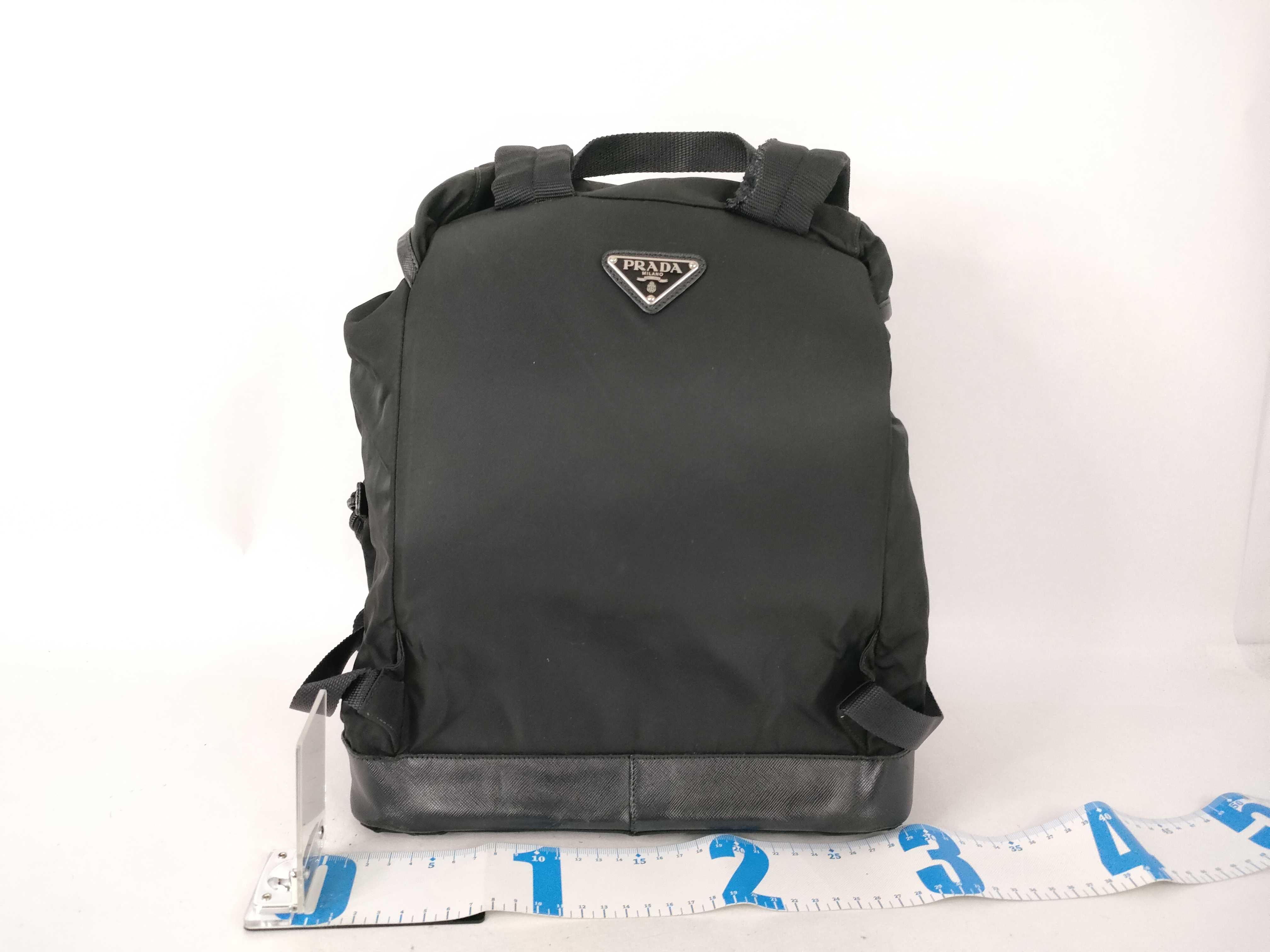 Nylon V164 Triangle Logo Backpack — view 2