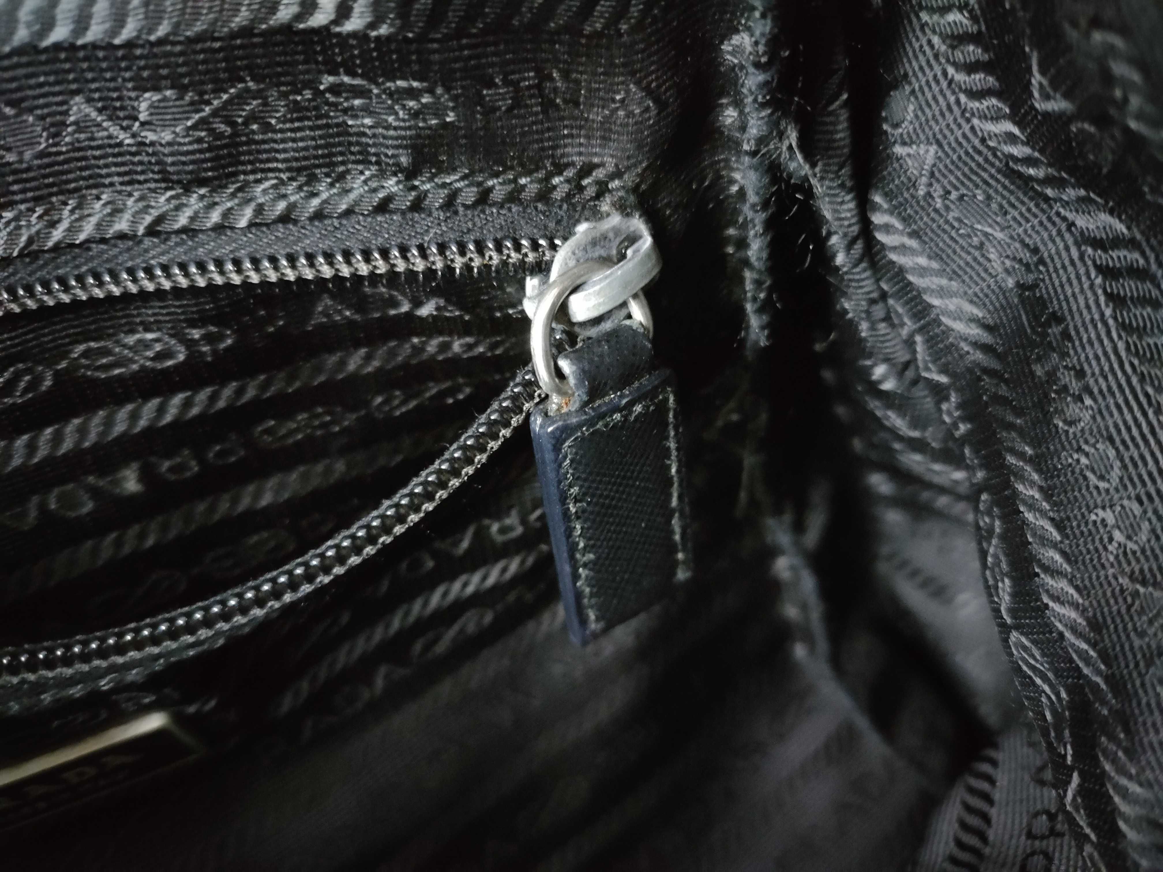 Nylon V164 Triangle Logo Backpack — view 11
