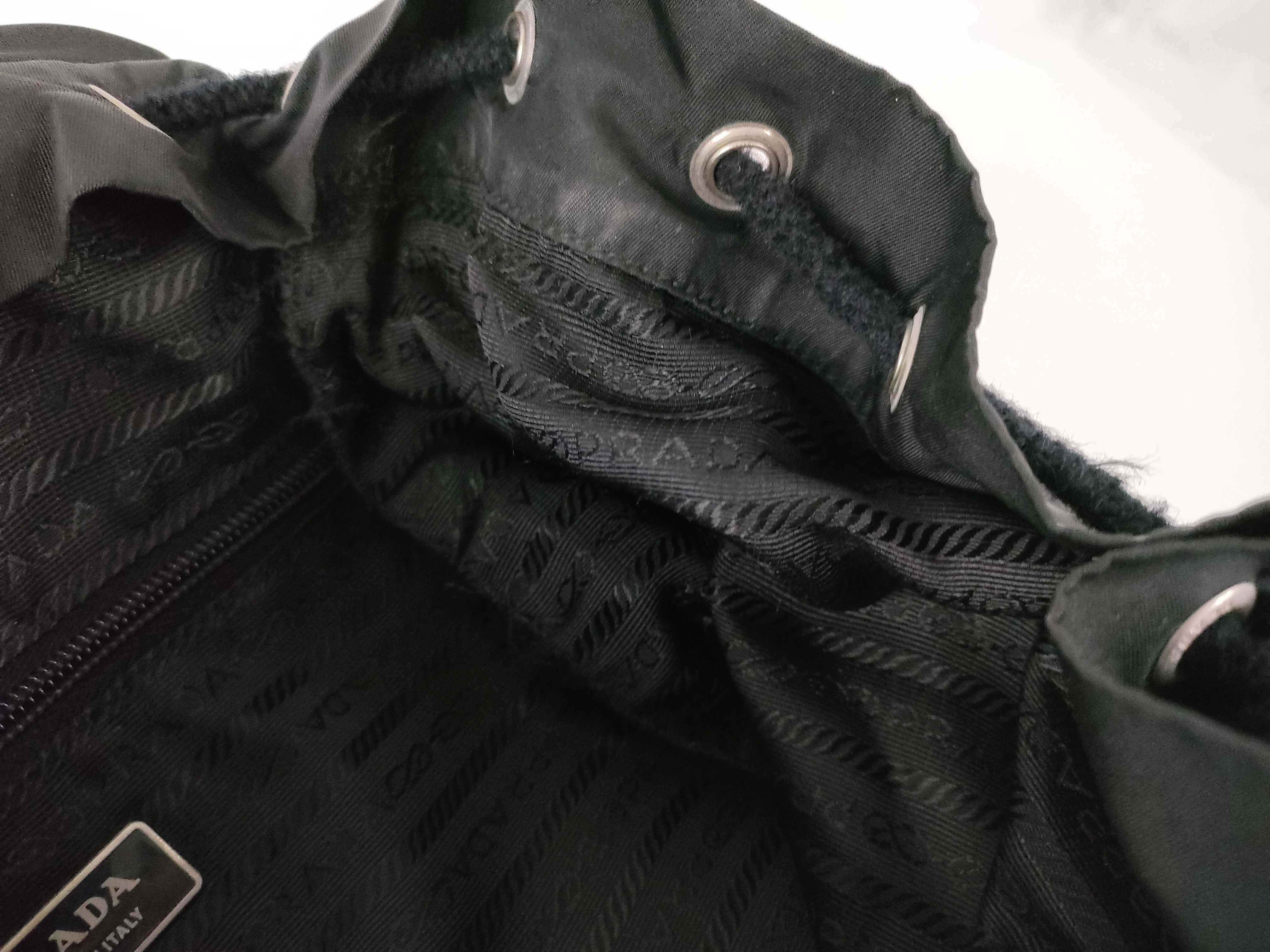 Nylon V164 Triangle Logo Backpack — view 12