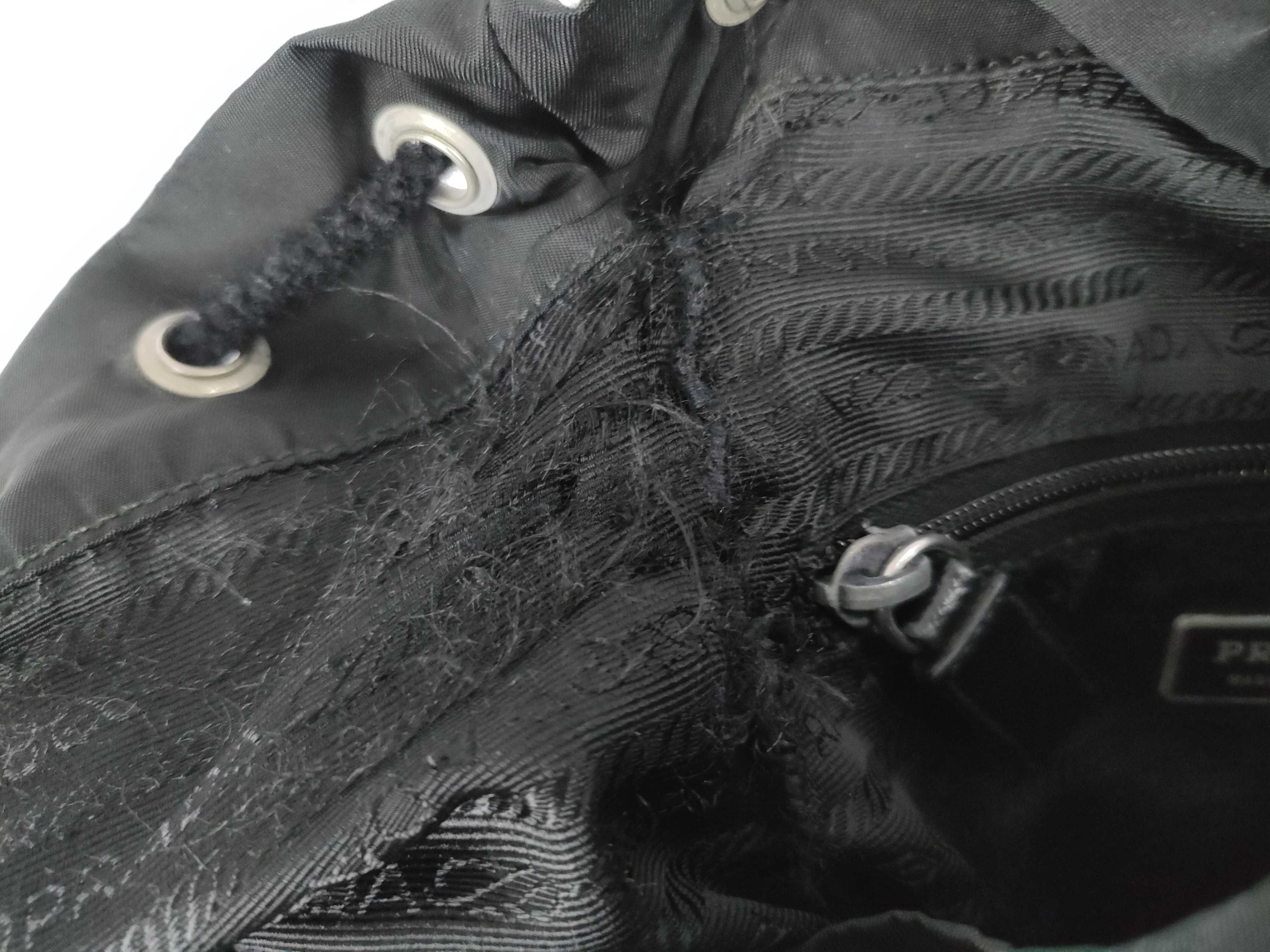 Nylon V164 Triangle Logo Backpack — view 13