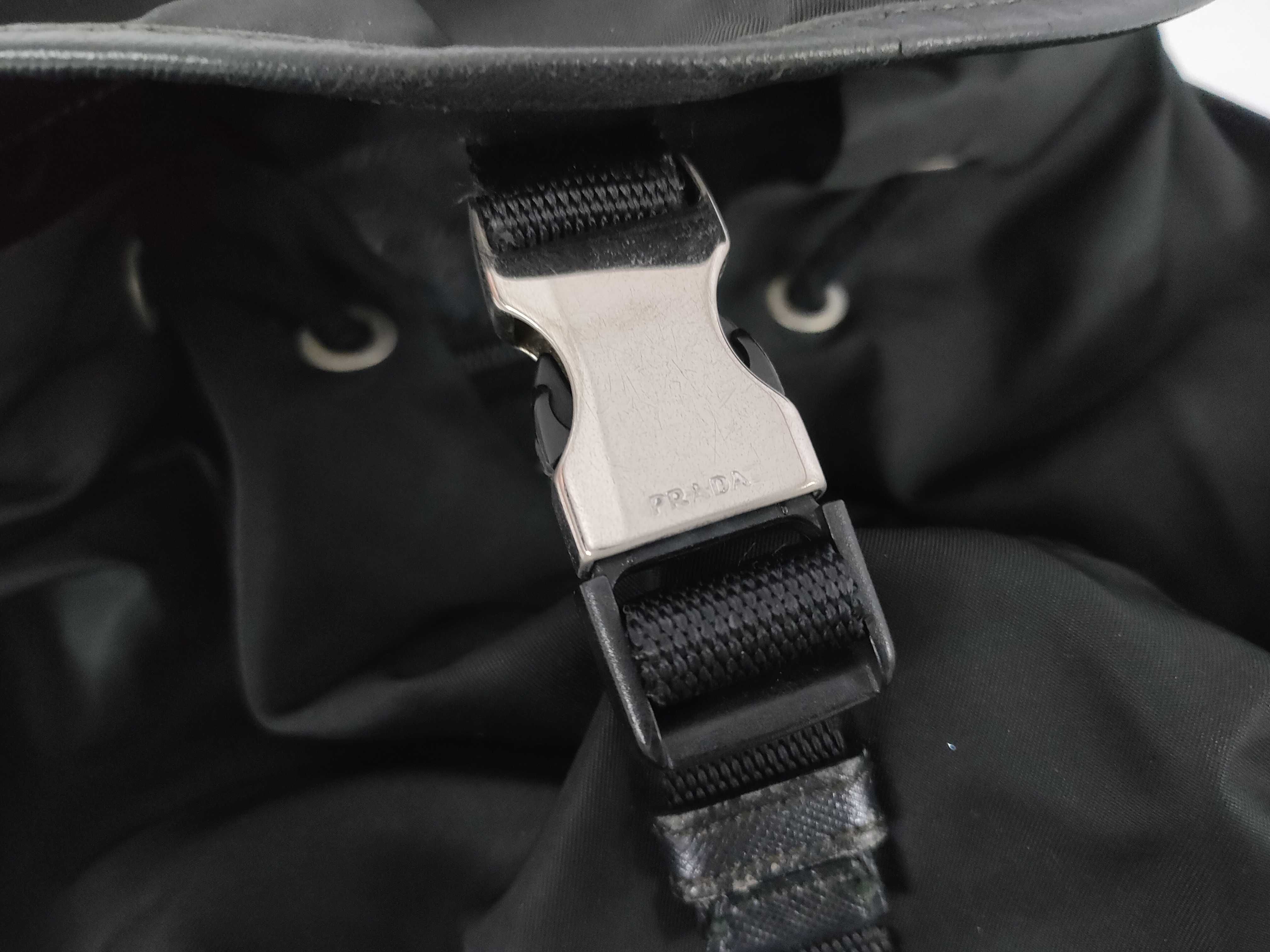 Nylon V164 Triangle Logo Backpack — view 15