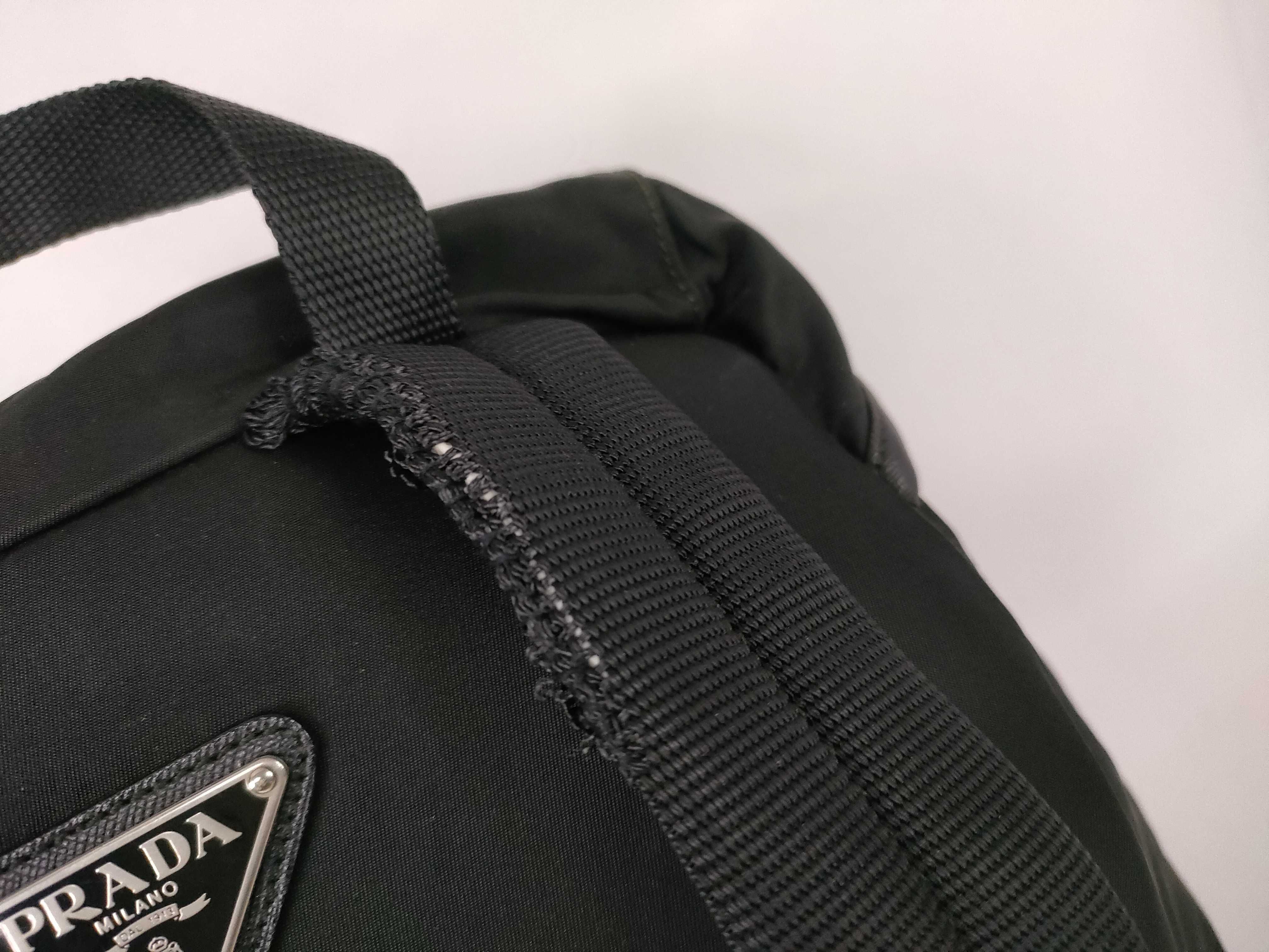 Nylon V164 Triangle Logo Backpack — view 4