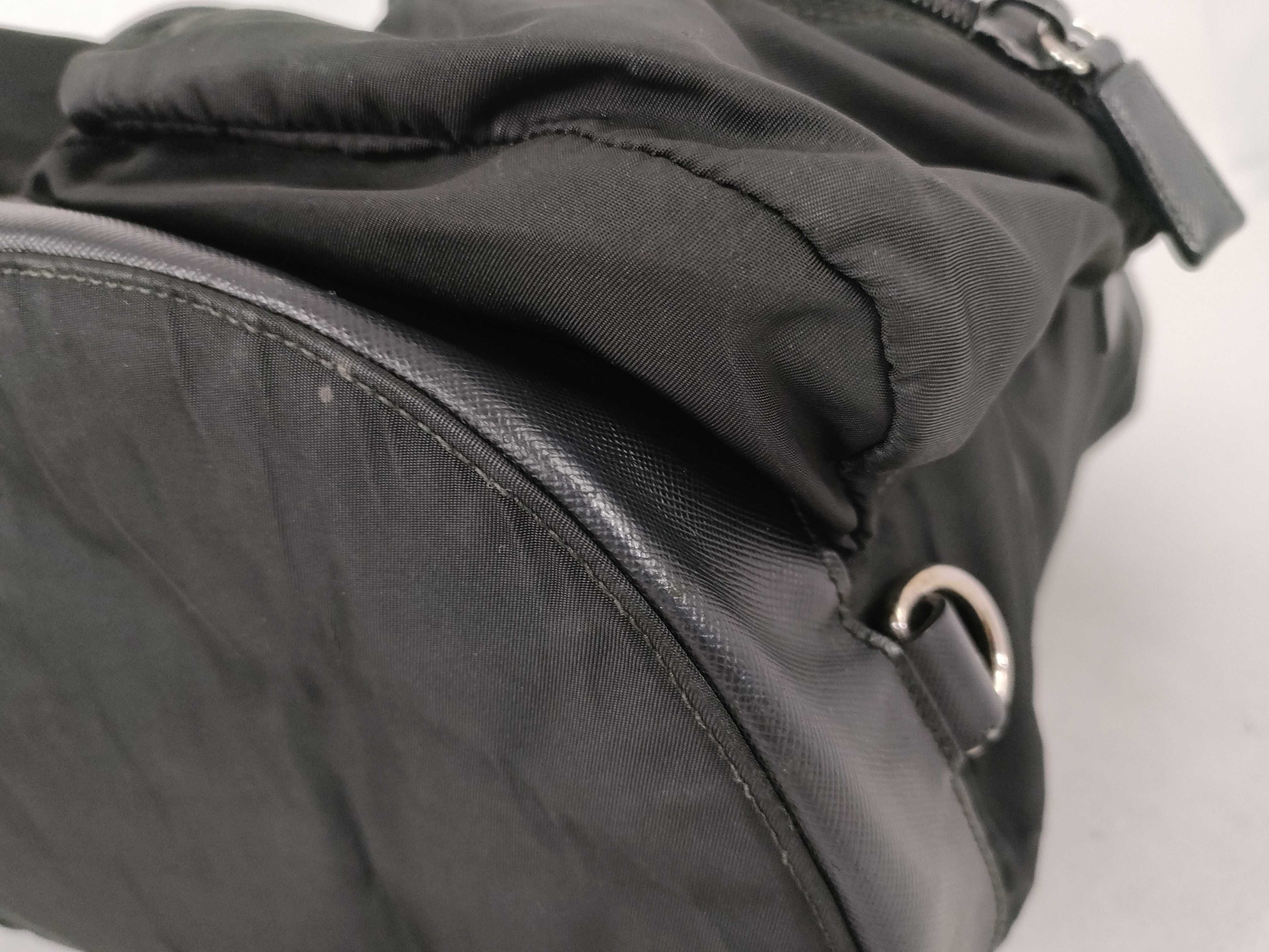 Nylon V164 Triangle Logo Backpack — view 6