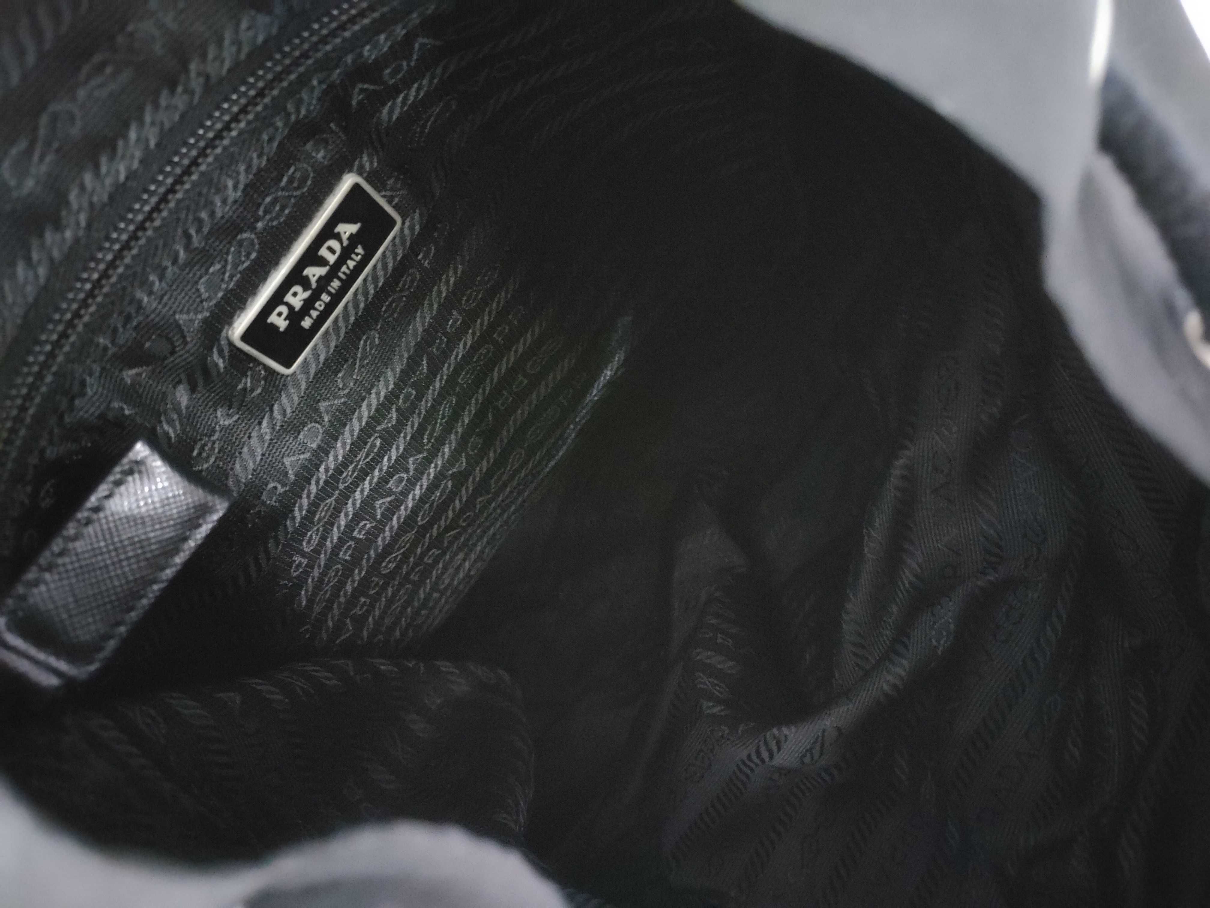 Nylon V164 Triangle Logo Backpack — view 8