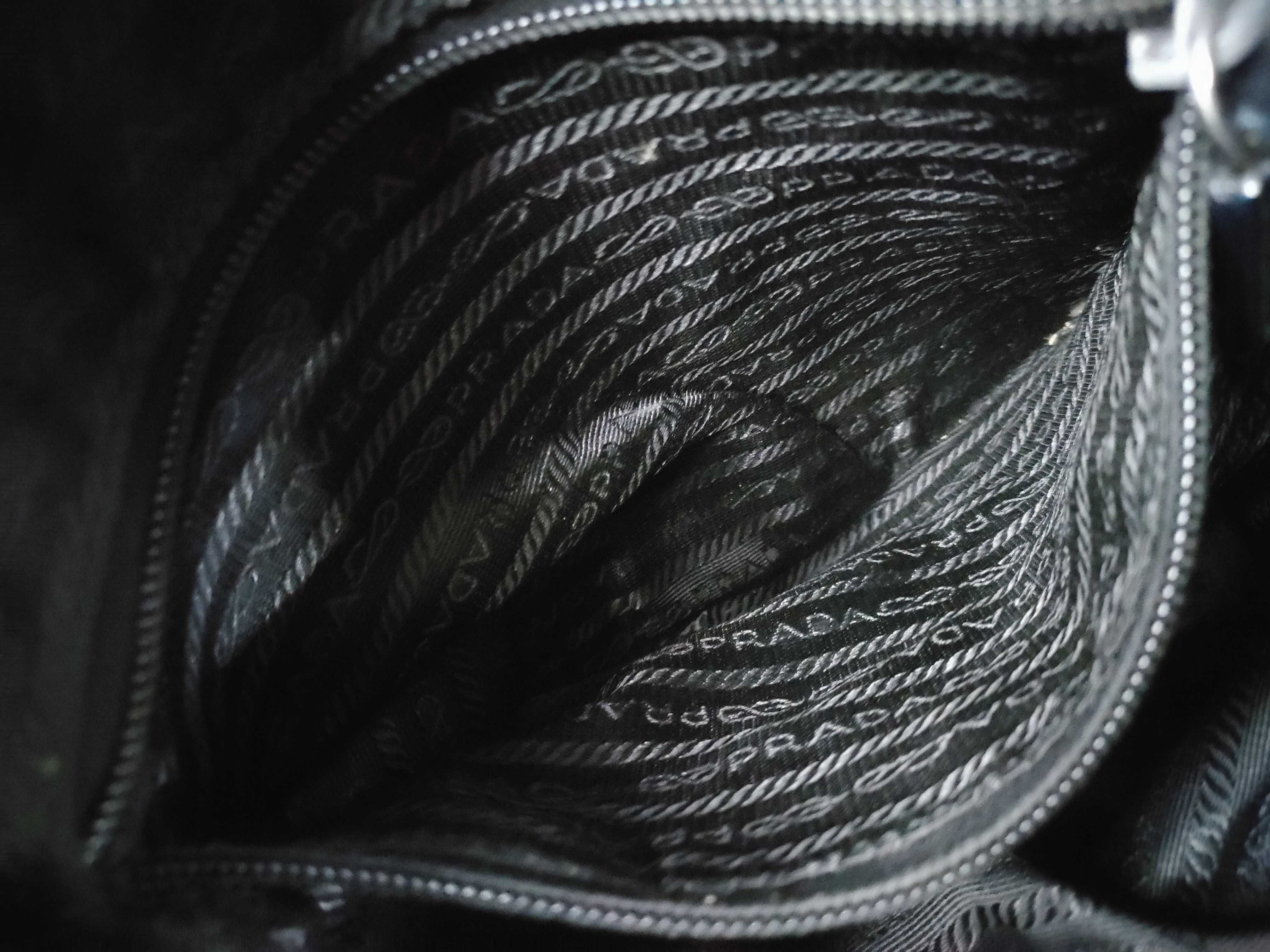 Nylon V164 Triangle Logo Backpack — view 9