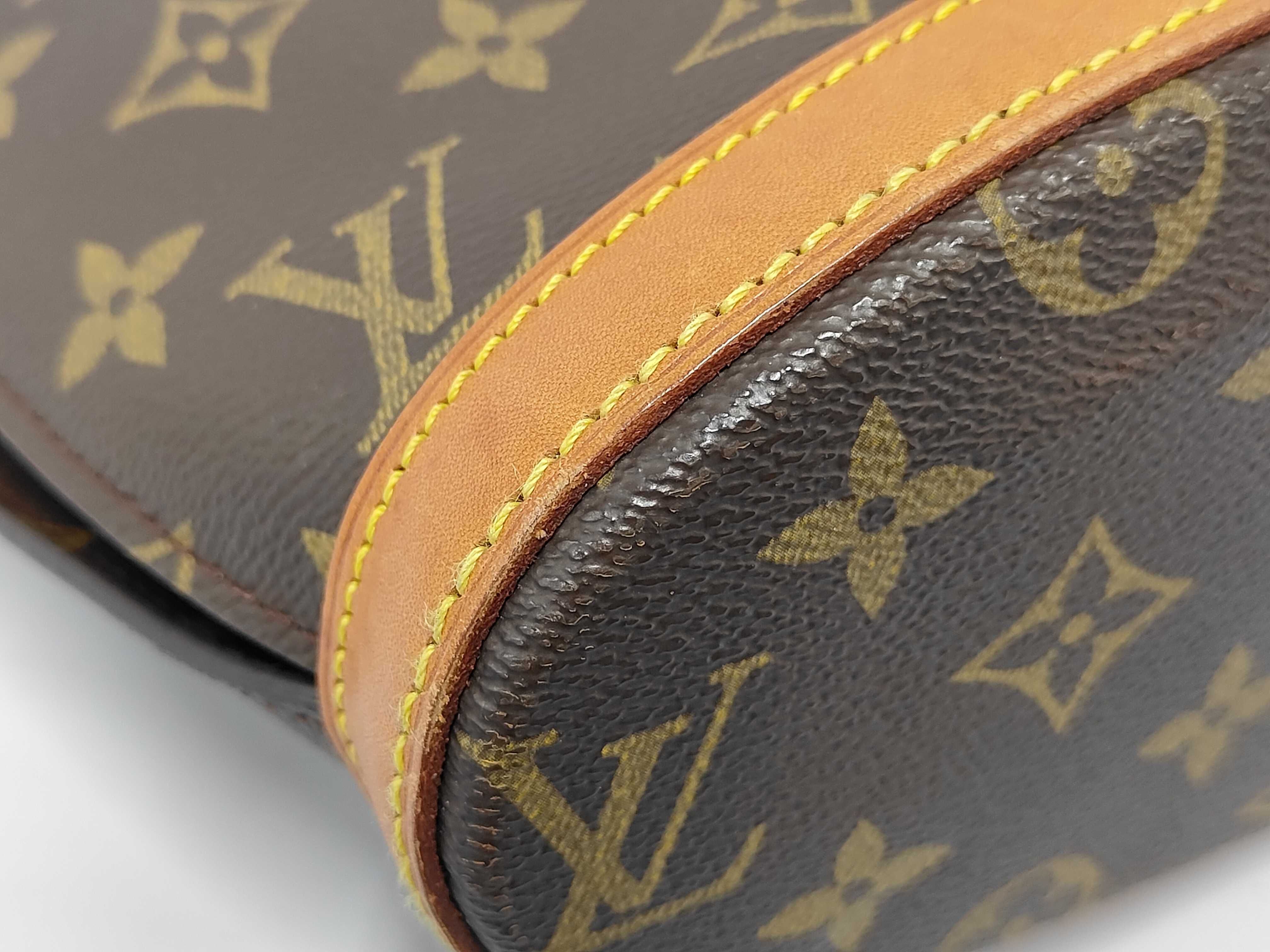 Babylon Brown Monogram Canvas Bag with Gold Hardware — view 4