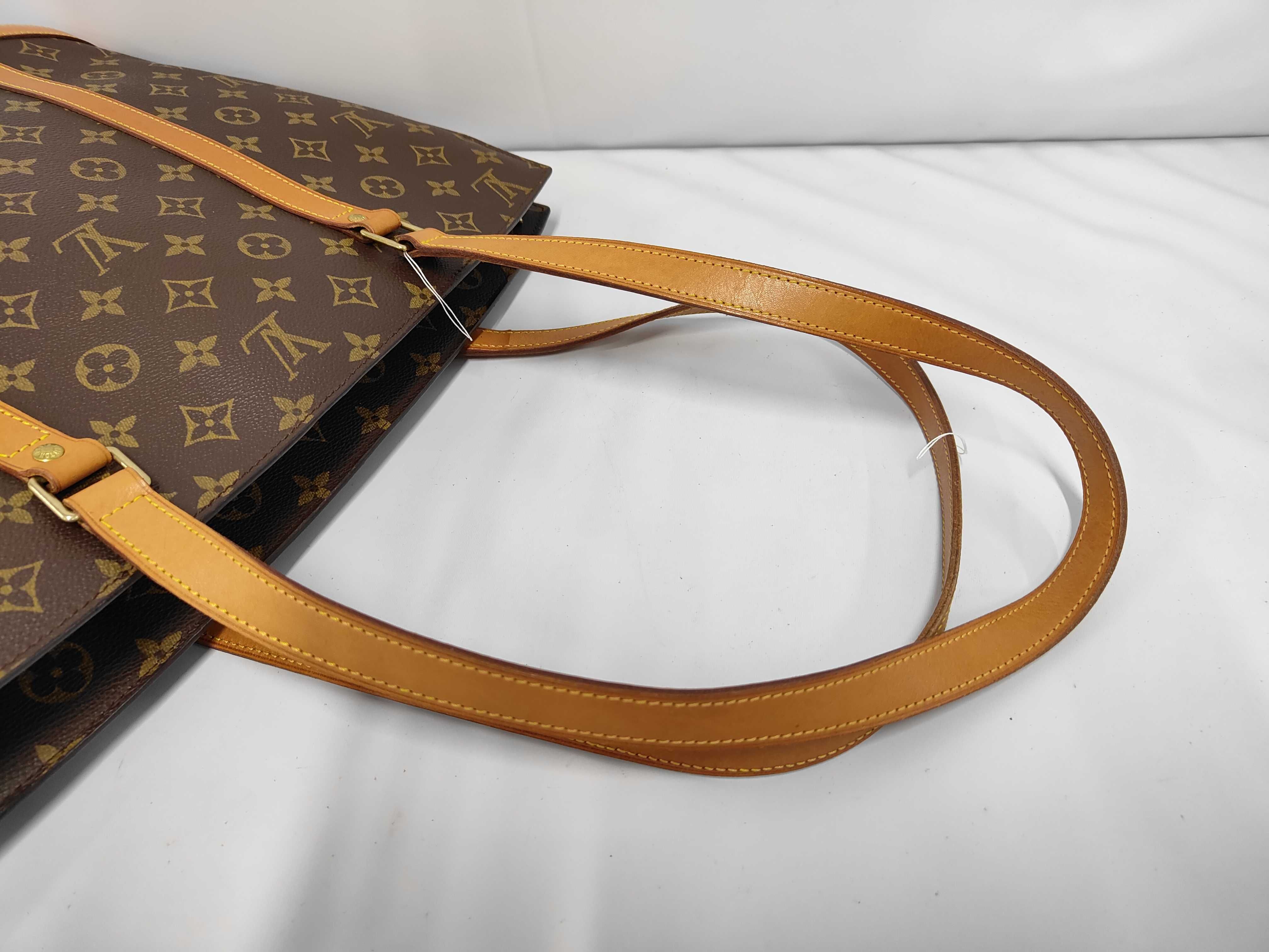Babylon Brown Monogram Canvas Bag with Gold Hardware — view 5
