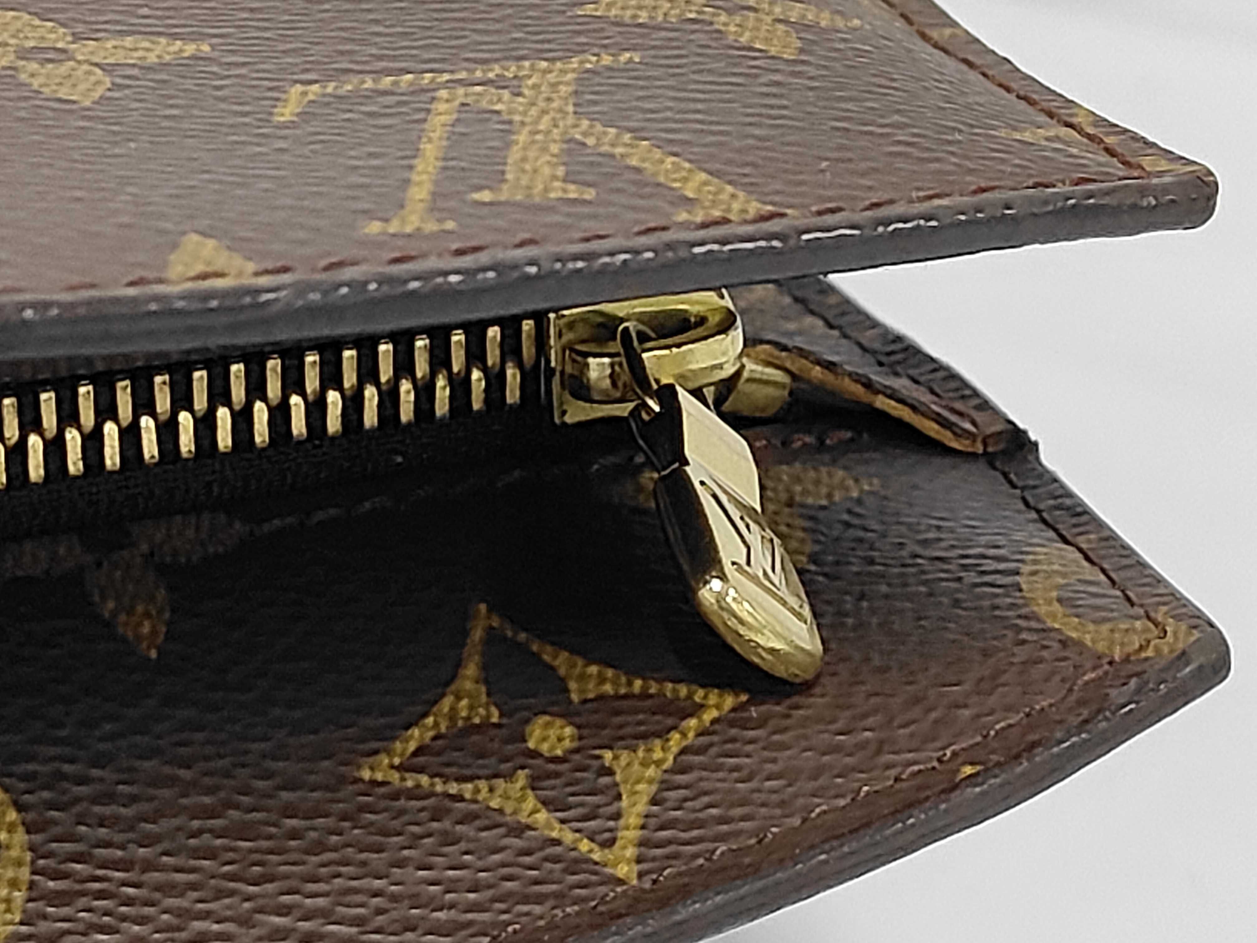Babylon Brown Monogram Canvas Bag with Gold Hardware — view 8