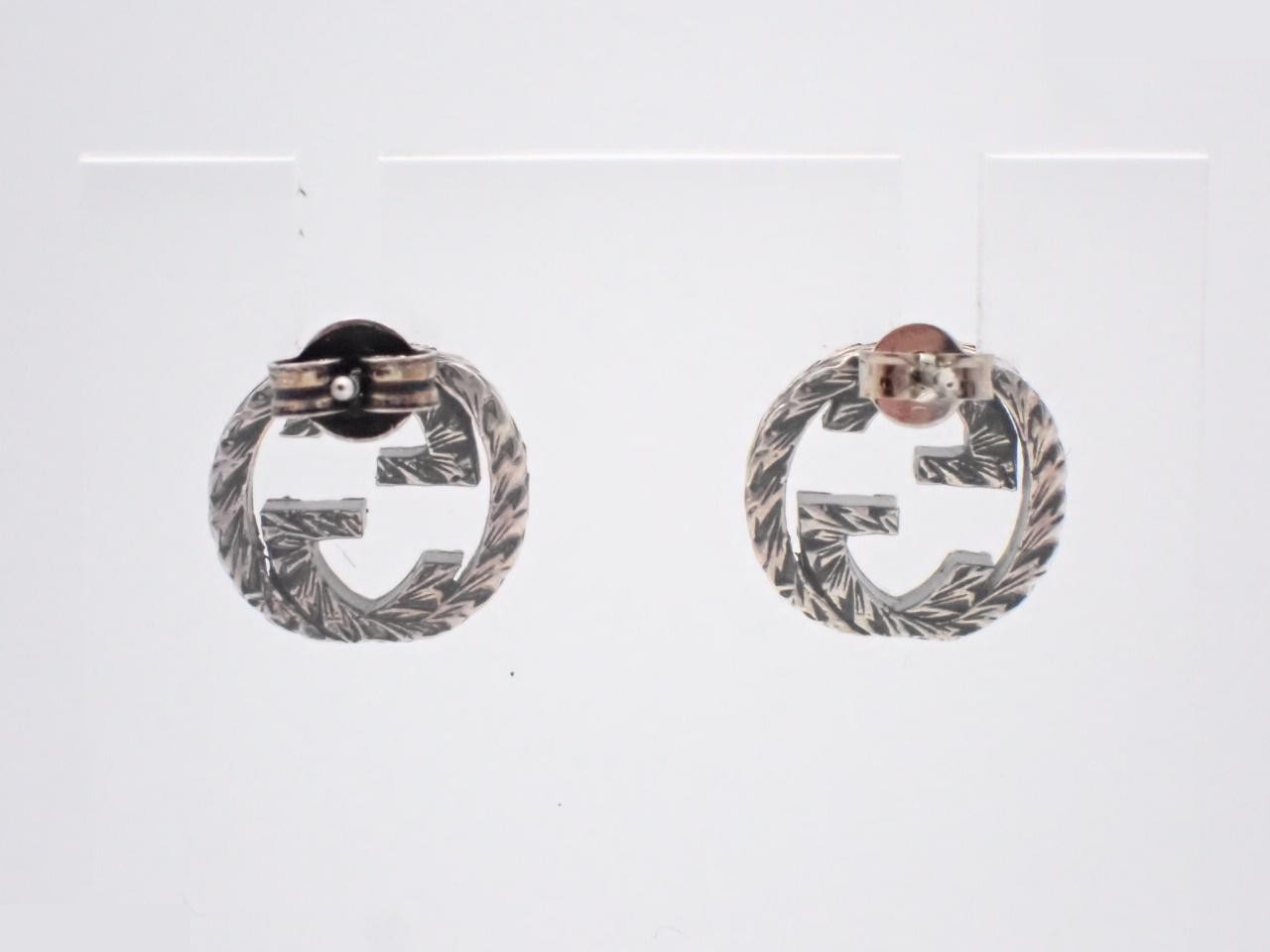 Interlocking Earrings, Ag925, 4.3g — view 2