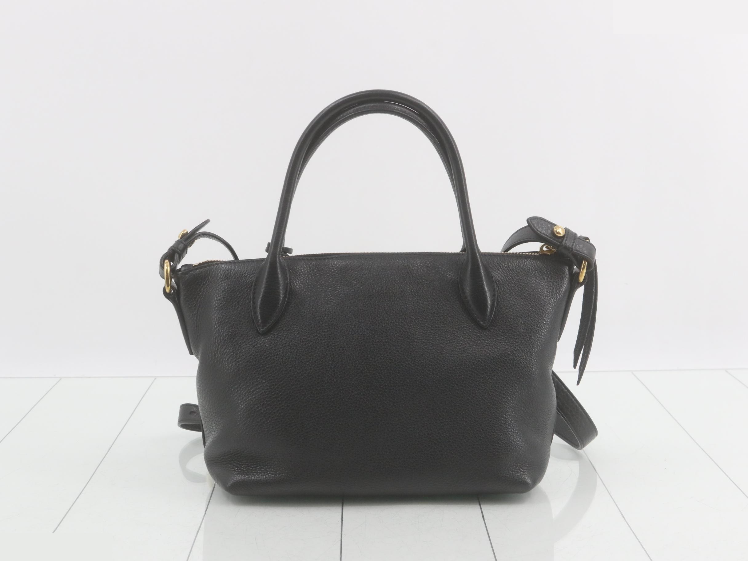 Leather 2-way bag — view 2